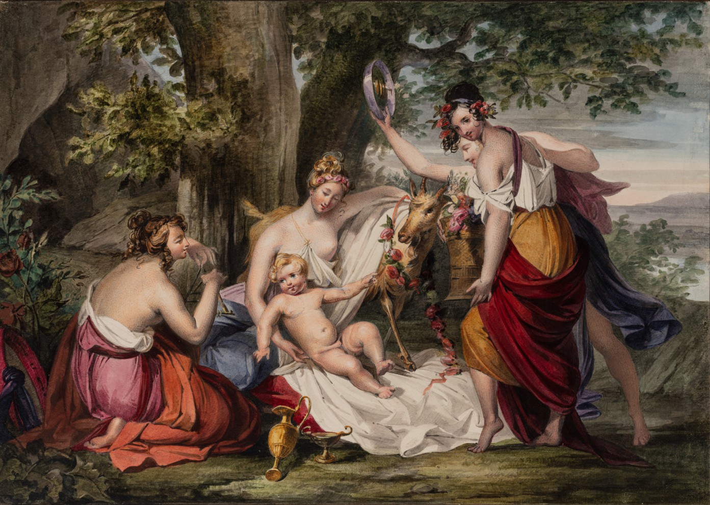 Ludovico Lipparini, Infanzia di Bacco