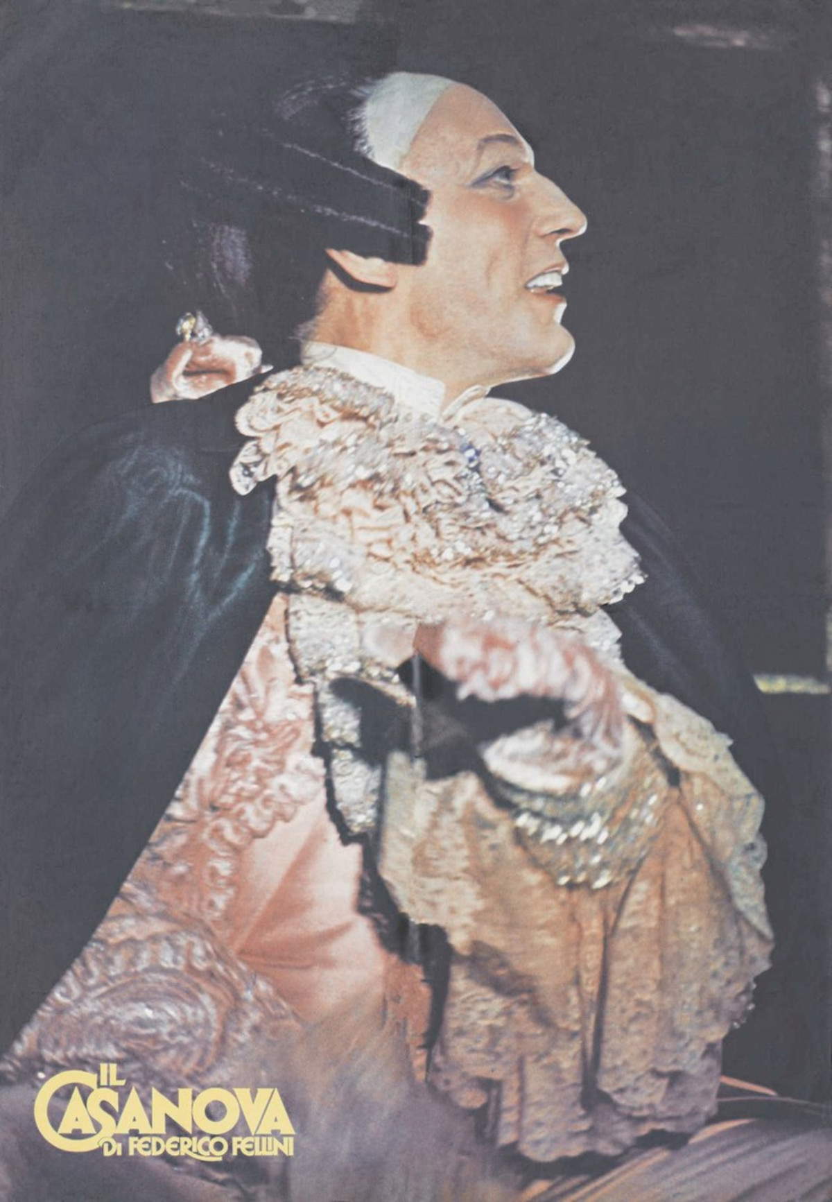 Movie poster for Federico Fellini's Il Casanova (1976; printed paper; Massimo and Sonia Cirulli Foundation)