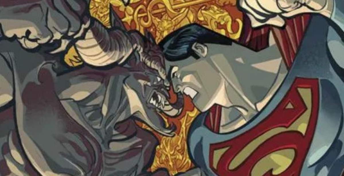 Superman and Dante meet in Florence in new graphic novel signed by Nucci and Celoni