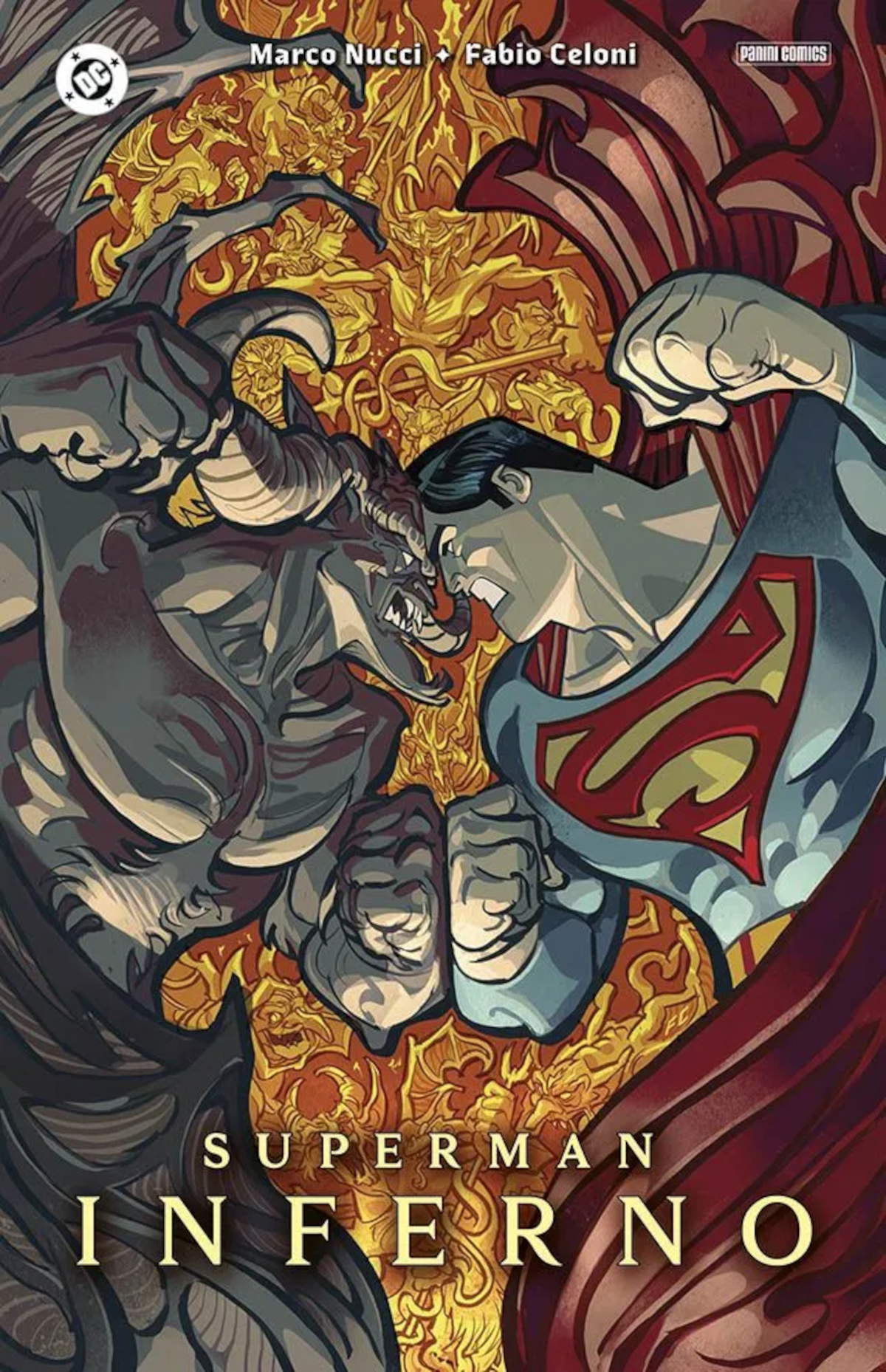 Il graphic novel Superman: Inferno di Marco Nucci e Fabio Celoni