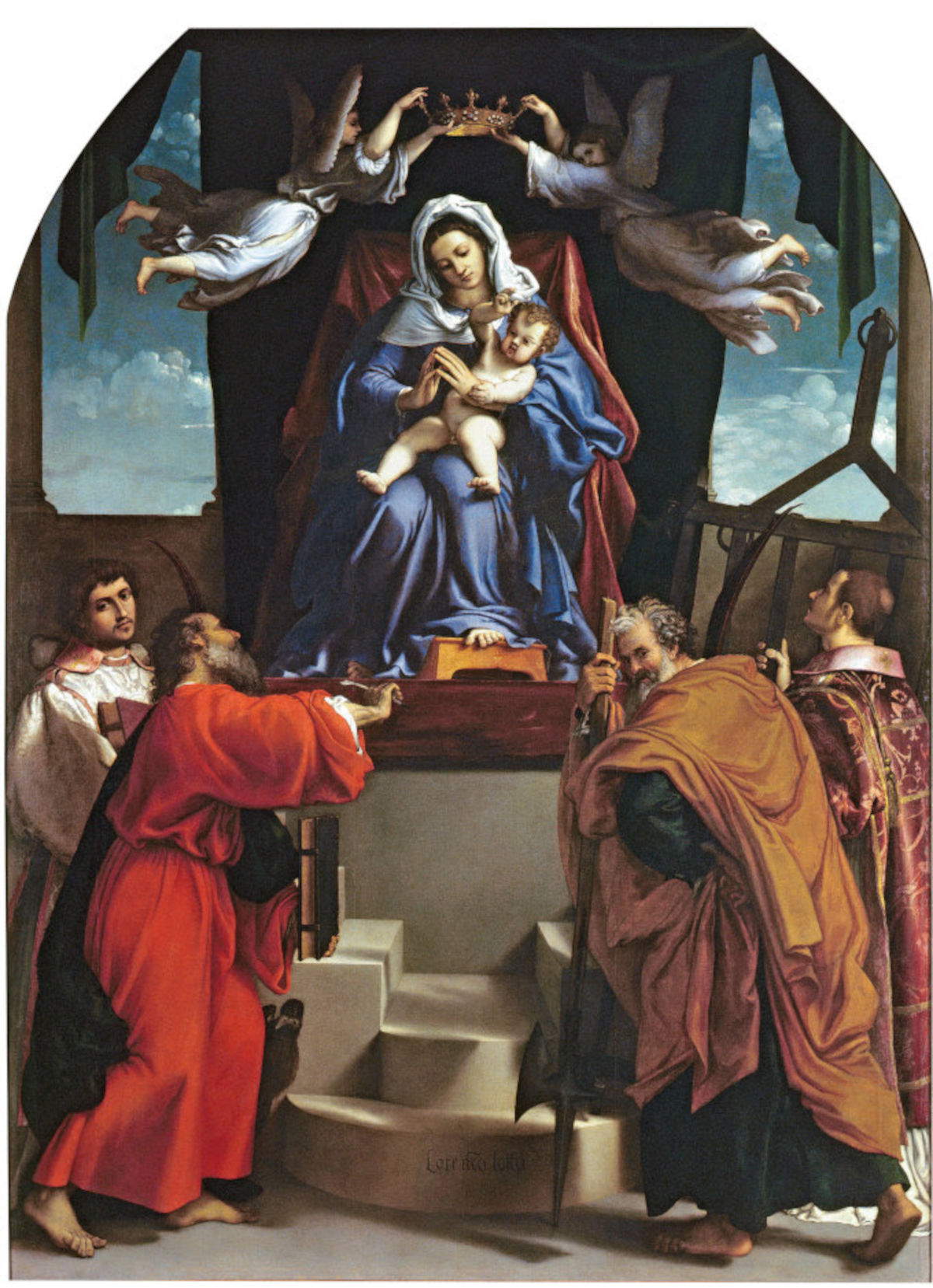 Lorenzo Lotto, Pala dell&rsquo;Alabarda