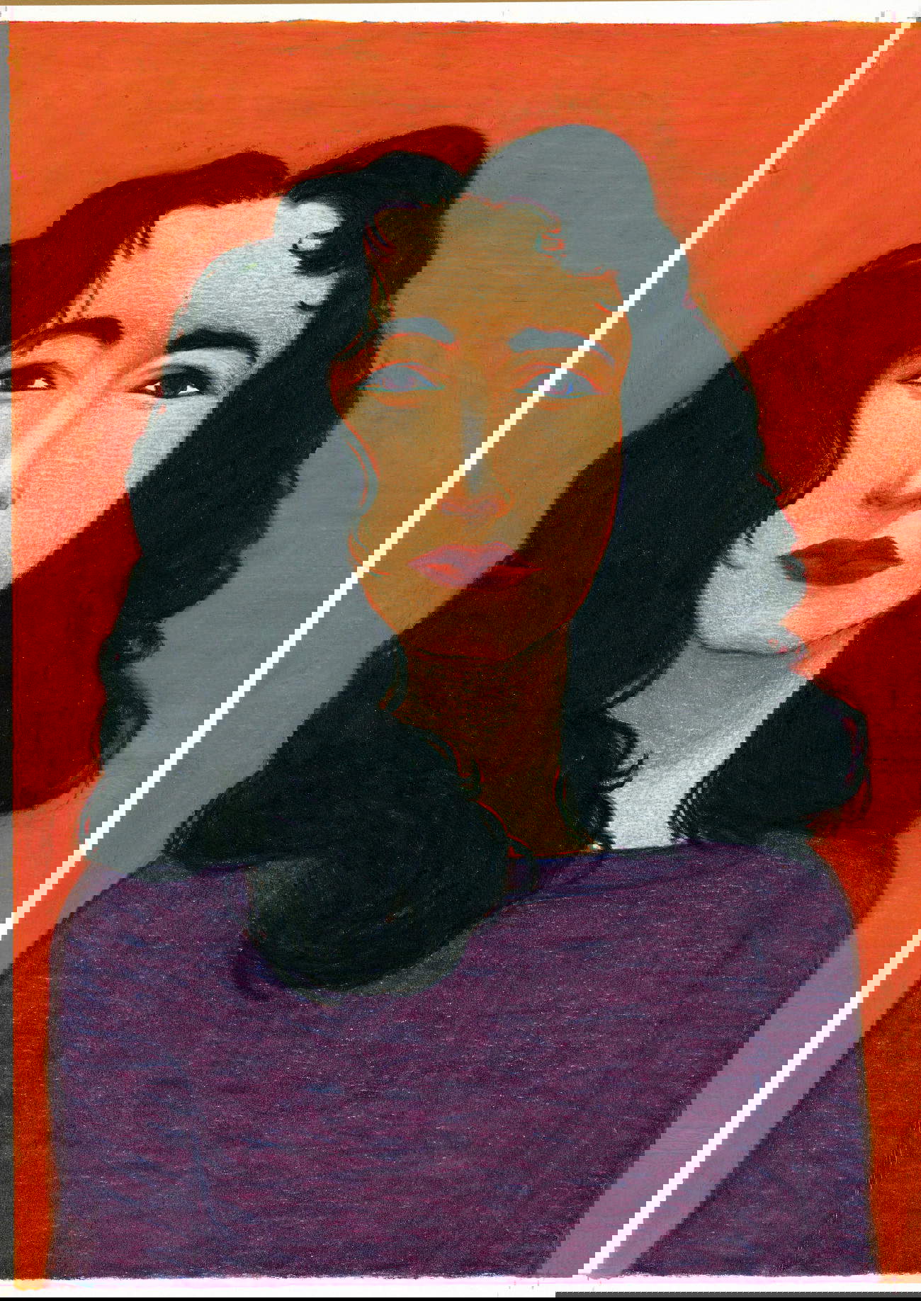 Lorenzo Mattotti, Anonymes (1999; pastello su carta), Edition du Seuil, 2000. Testi di Claudio Piersanti