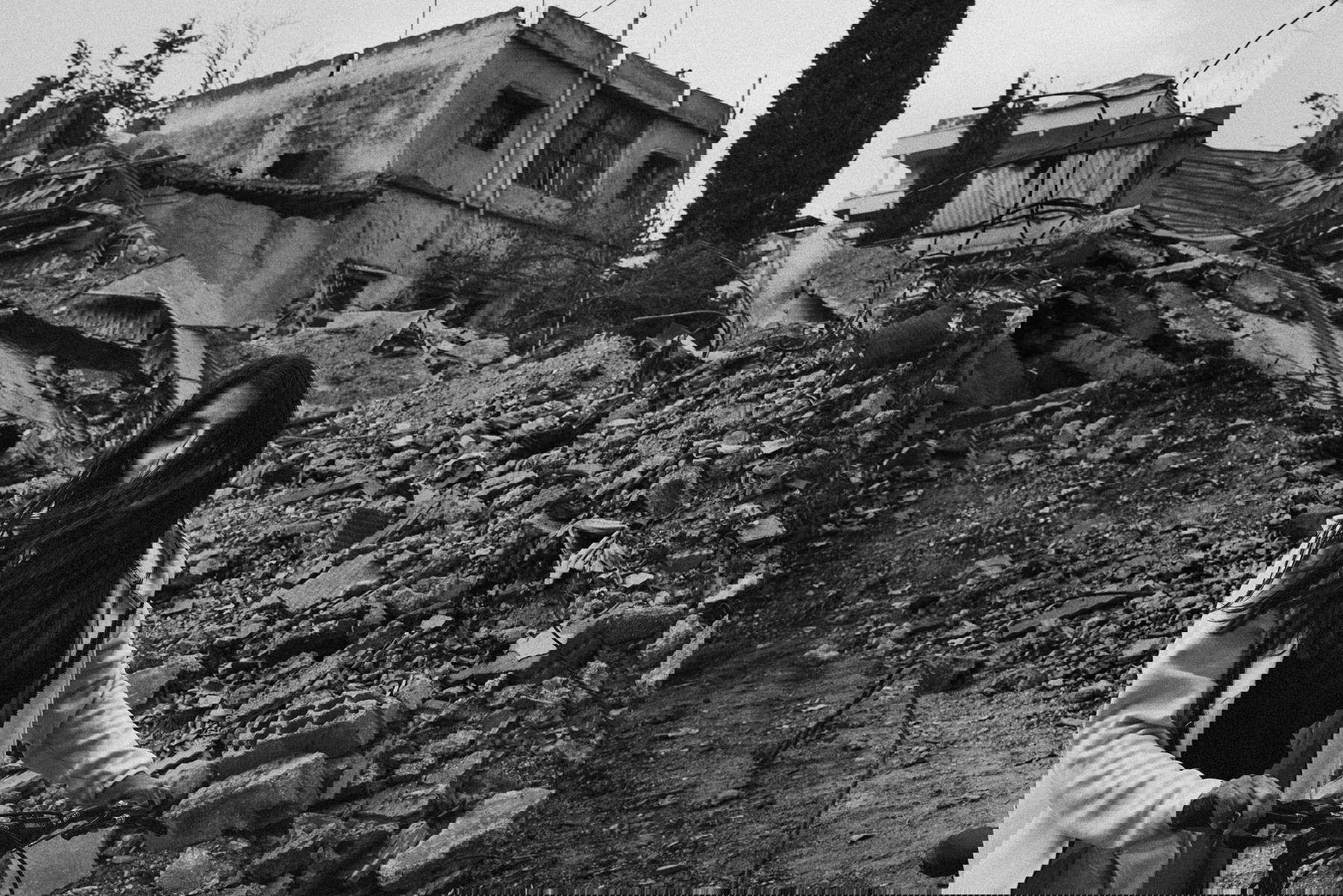 Bagnacavallo, Ausstellung der Fotografien von Lorenzo Tugnoli über den Krieg in Palästina