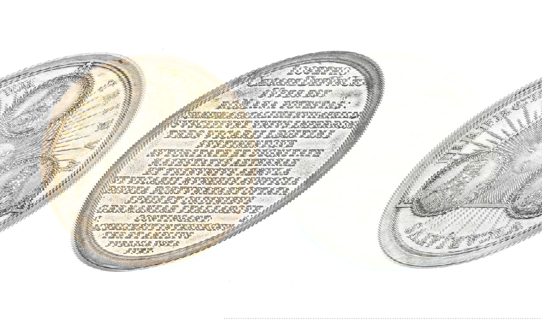 Lote 1027. Sacro Imperio Romano Germánico. Transición de José I a Carlos VI,