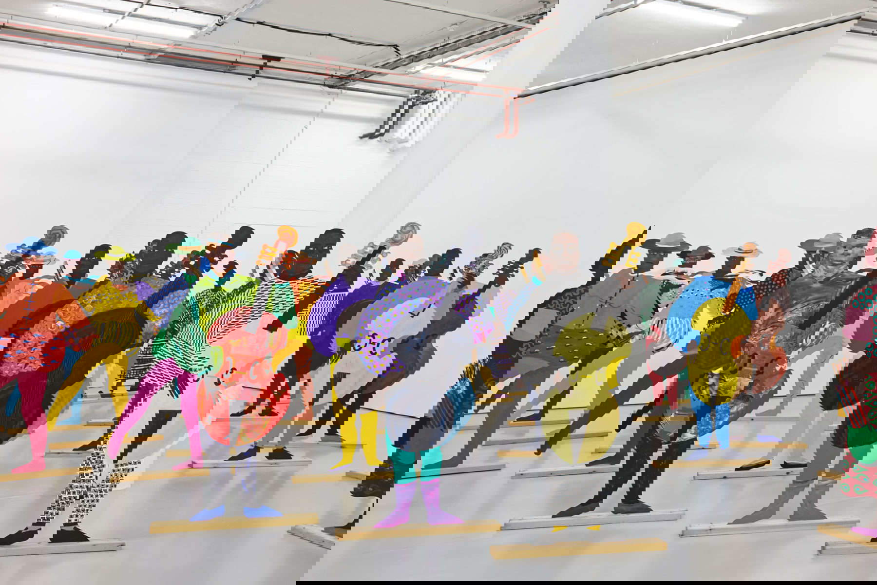 Lubaina Himid, Naming the money (2004). Foto: Spike Island / Stuart Whipps