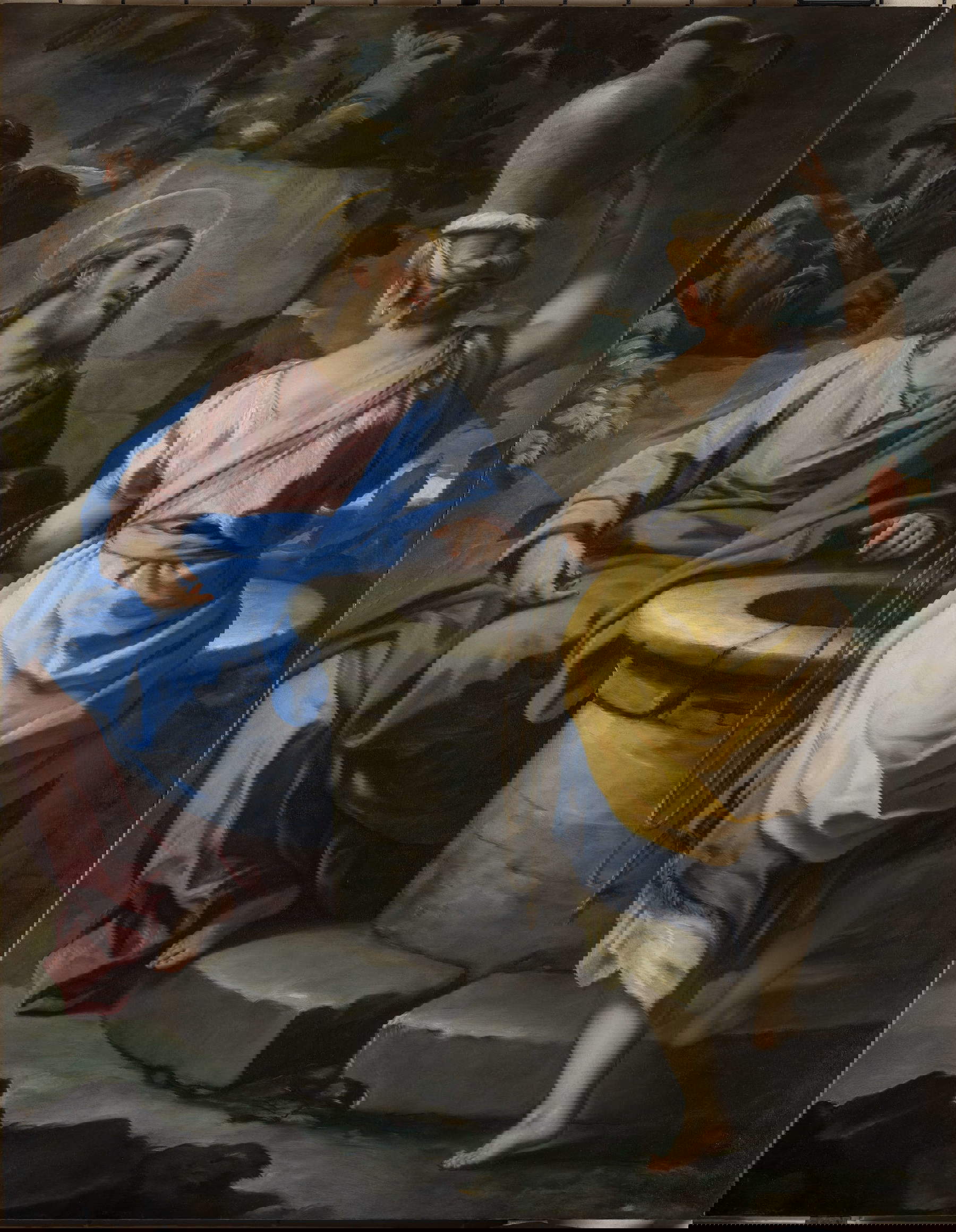 Luca Giordano, Die samaritanische Frau am Brunnen, nach der Restaurierung