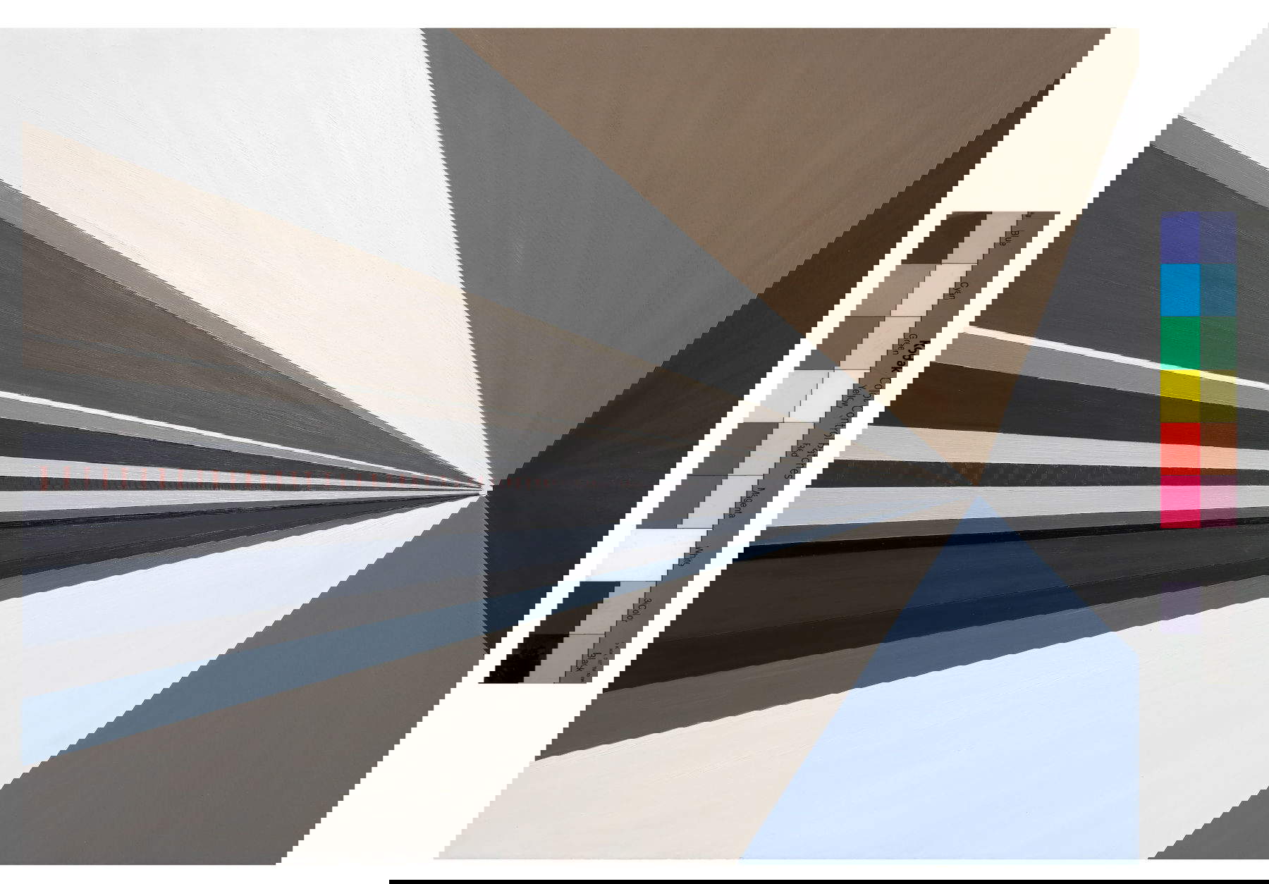 Luca Padroni, Senza Titolo (2013; olio su tela, 98 x 103 cm; Collezione privata)