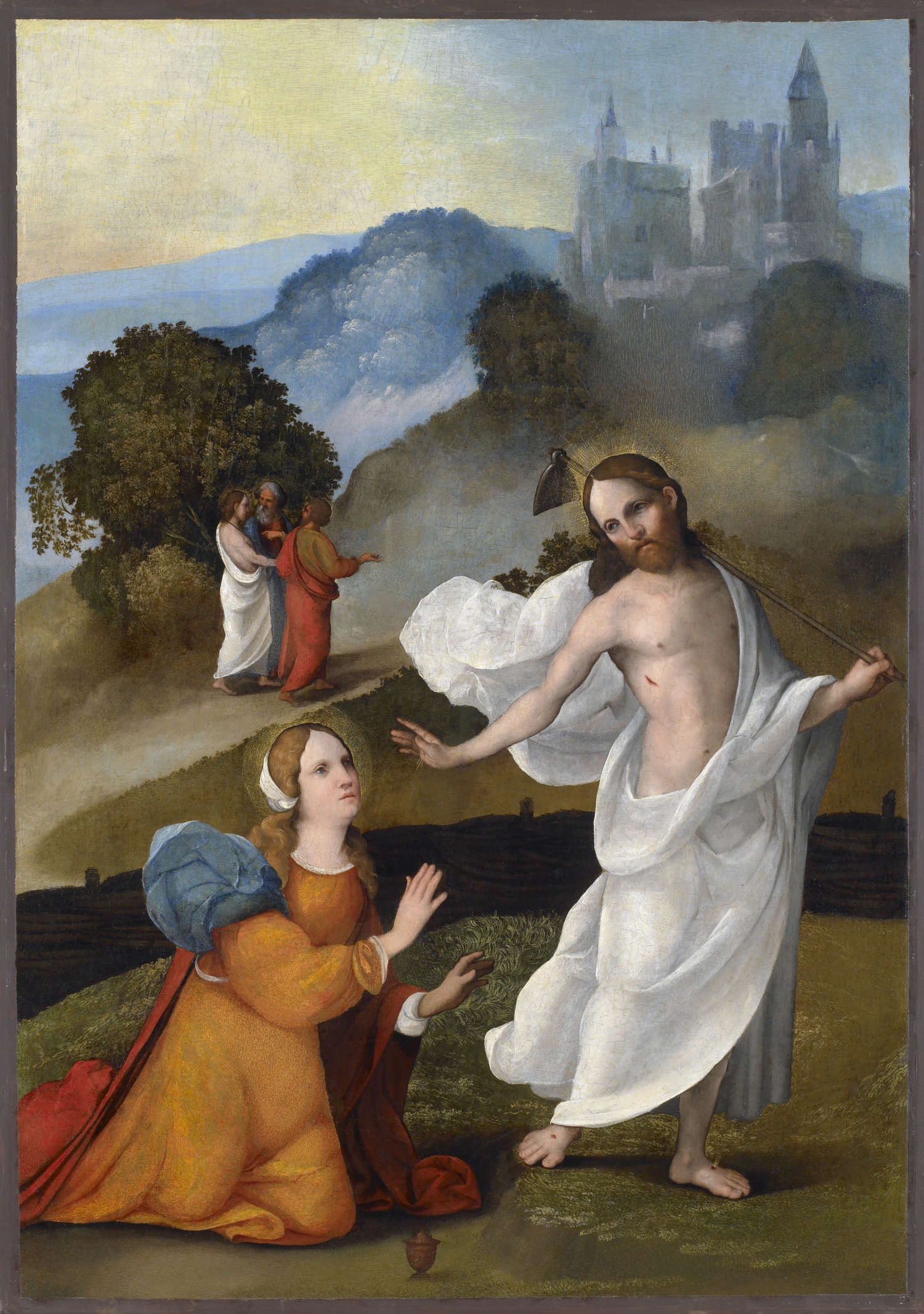 Ludovico Mazzolino, Noli me tangere (c. 1525; Brescia, Pinacoteca Tosio Martinengo)