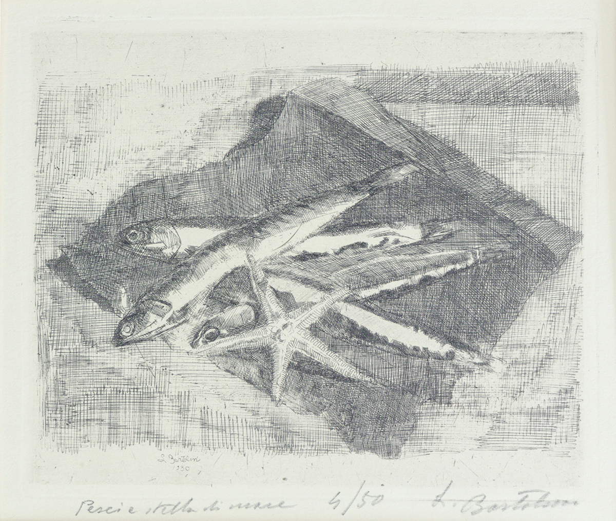 Luigi Bartolini, Pesci e Stella di Mare (1930)