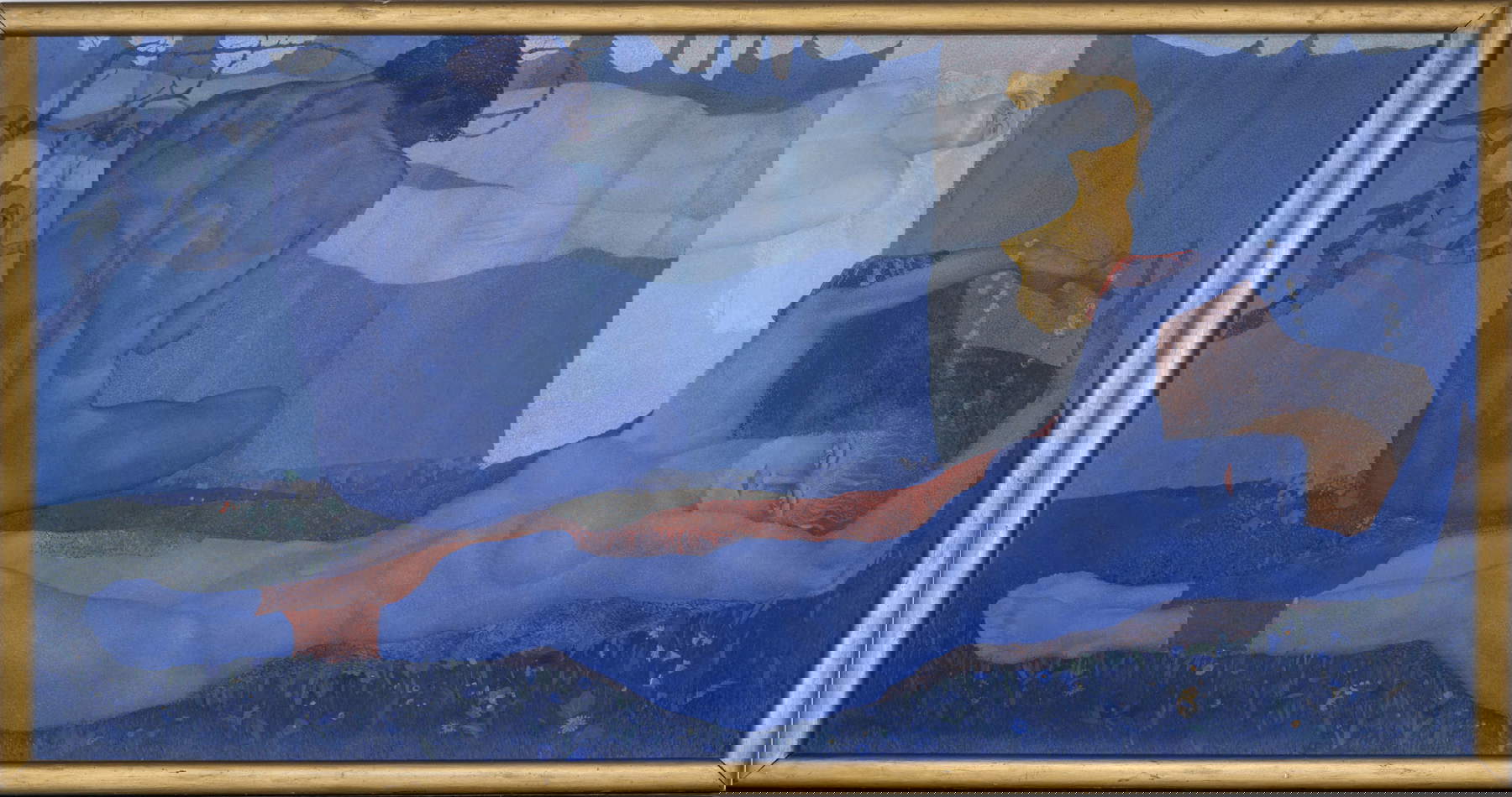 Luigi Bonazza, Nocturne (1926; Sammlung Bruno Pizzinini)