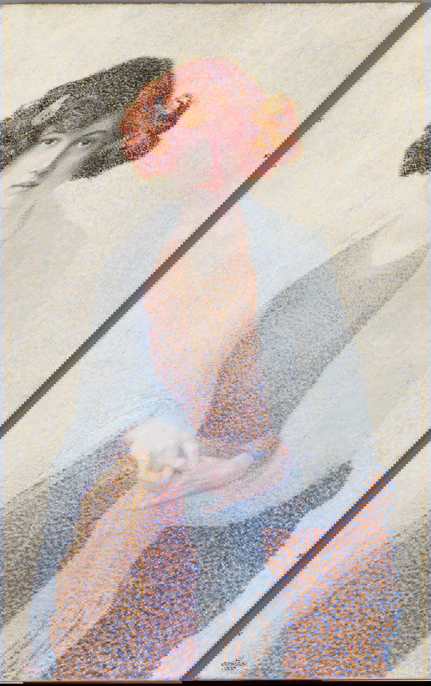 Luigi Bonazza, Porträt von Italia Bertotti (1923; Rovereto, Mart, Museum für moderne und zeitgenössische Kunst von Trient und Rovereto, Privatsammlung)