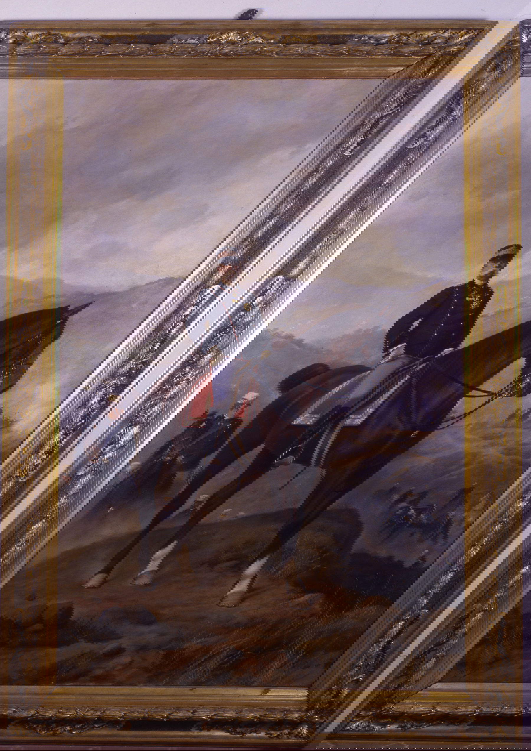 Luigi Norfini, Umberto I of Savoy on horseback (oil on canvas, 1880-85)