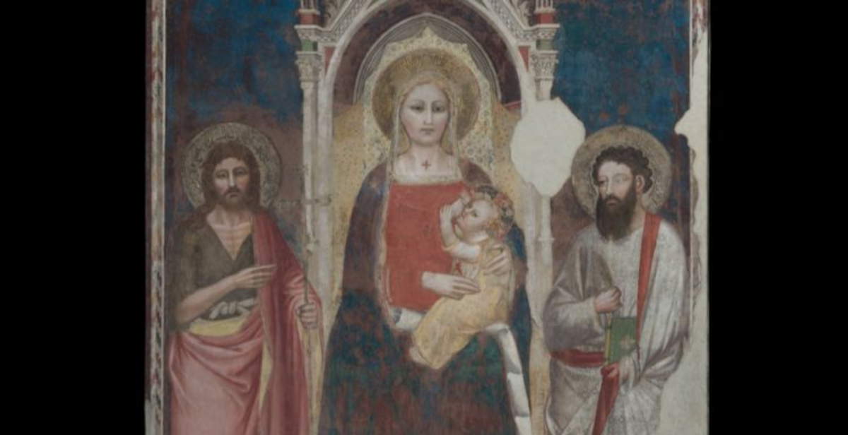 Madonna del Latte des Meisters der Rinuccini-Kapelle restauriert