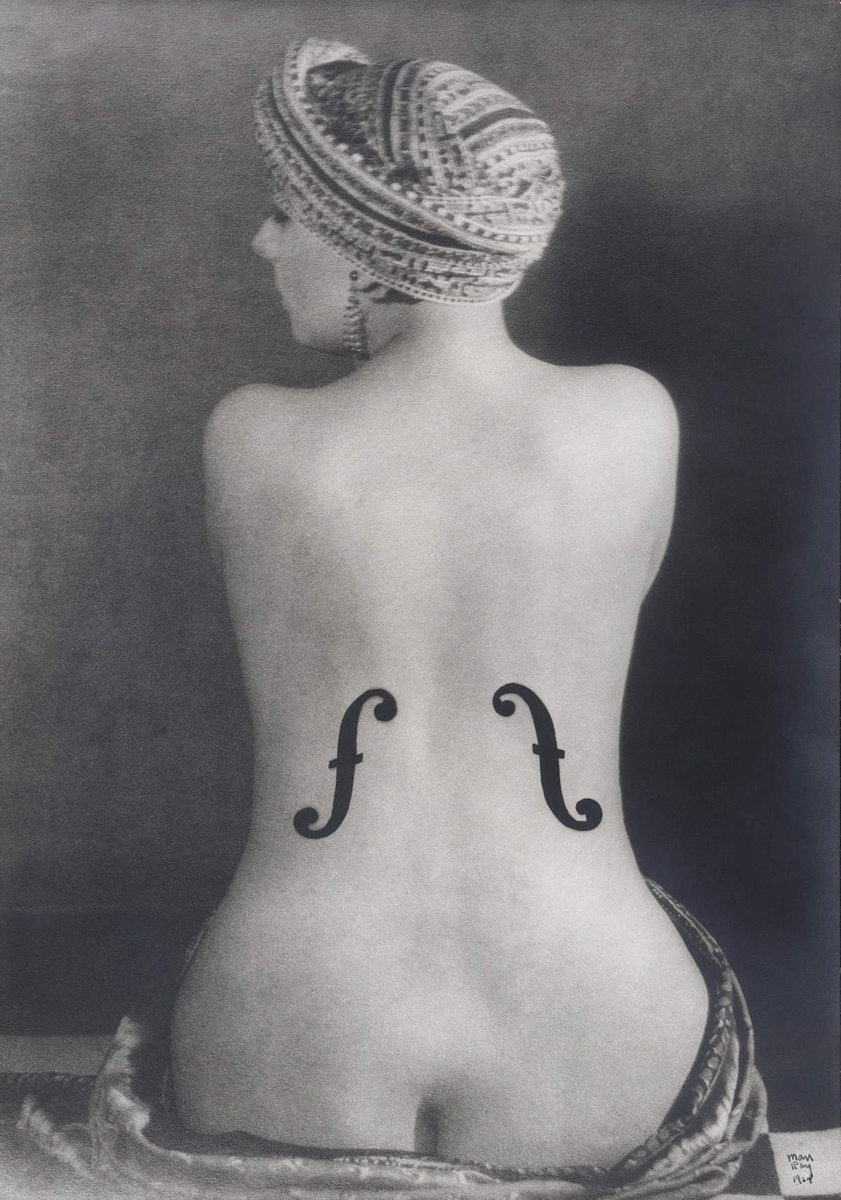 Le Violon d'Ingres (1924; silver salt print, 39 x 30 cm; Private collection) &copy; Man Ray 2015 Trust / ADAGP-SIAE - 2024. Image: Telimage, Paris