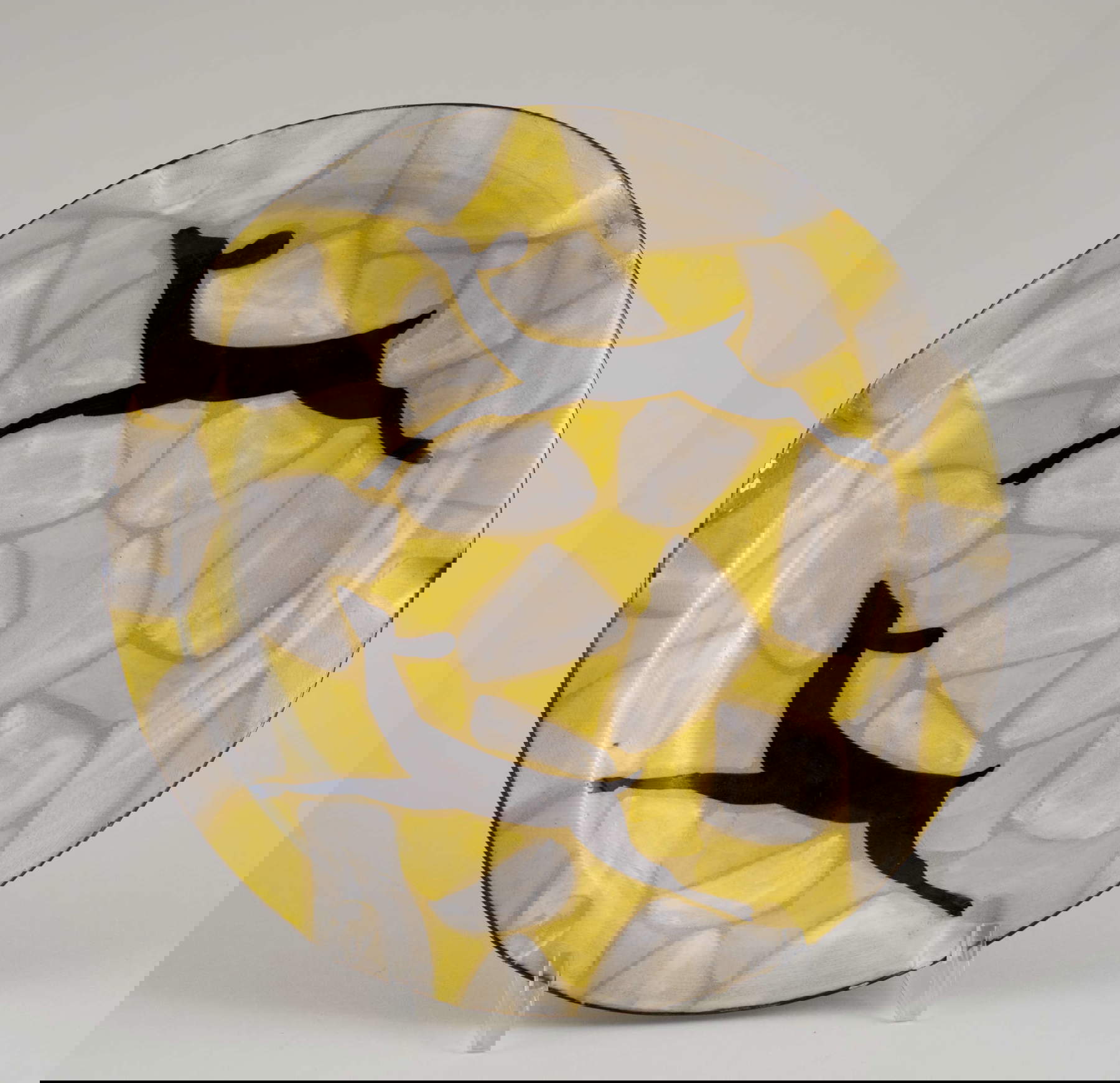 Manifattura CAS (Ceramiche Artistiche Savonesi), Piatto posacenere (1923-1929; terracotta decorata sotto vetrina; Collezione privata, in comodato al Museo della Ceramica di Savona)