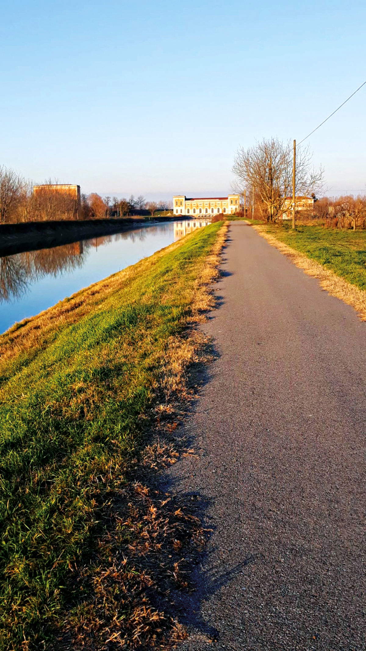 Il percorso Mantova-Governolo