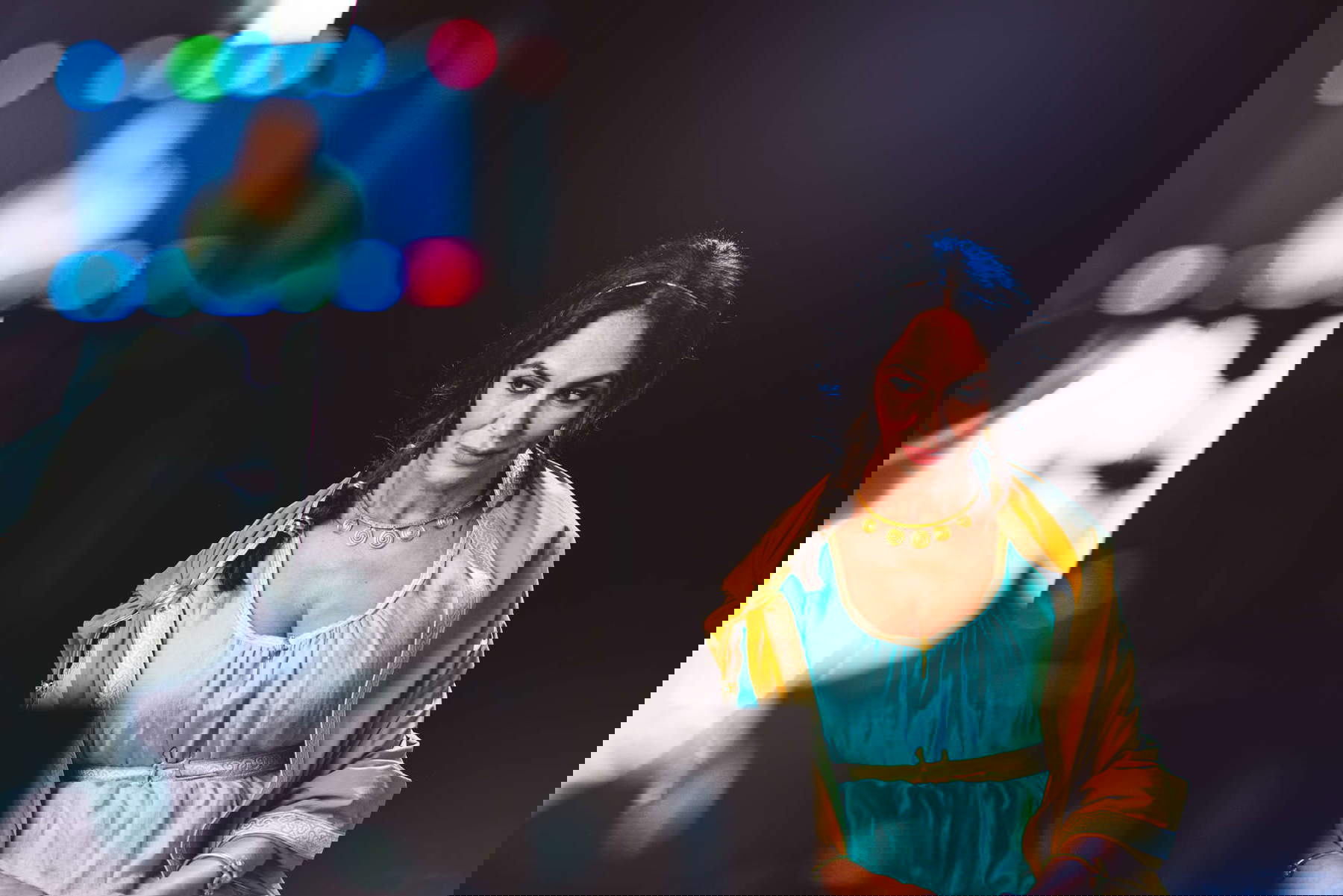 Maria Grazia Cucinotta &egrave; Tanaquilla nel racconto multimediale dell&rsquo;antica civilt&agrave; etrusca