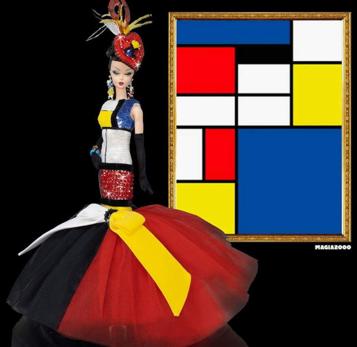 Piet Mondrian’s “Composition With Red, Blue and Yellow”