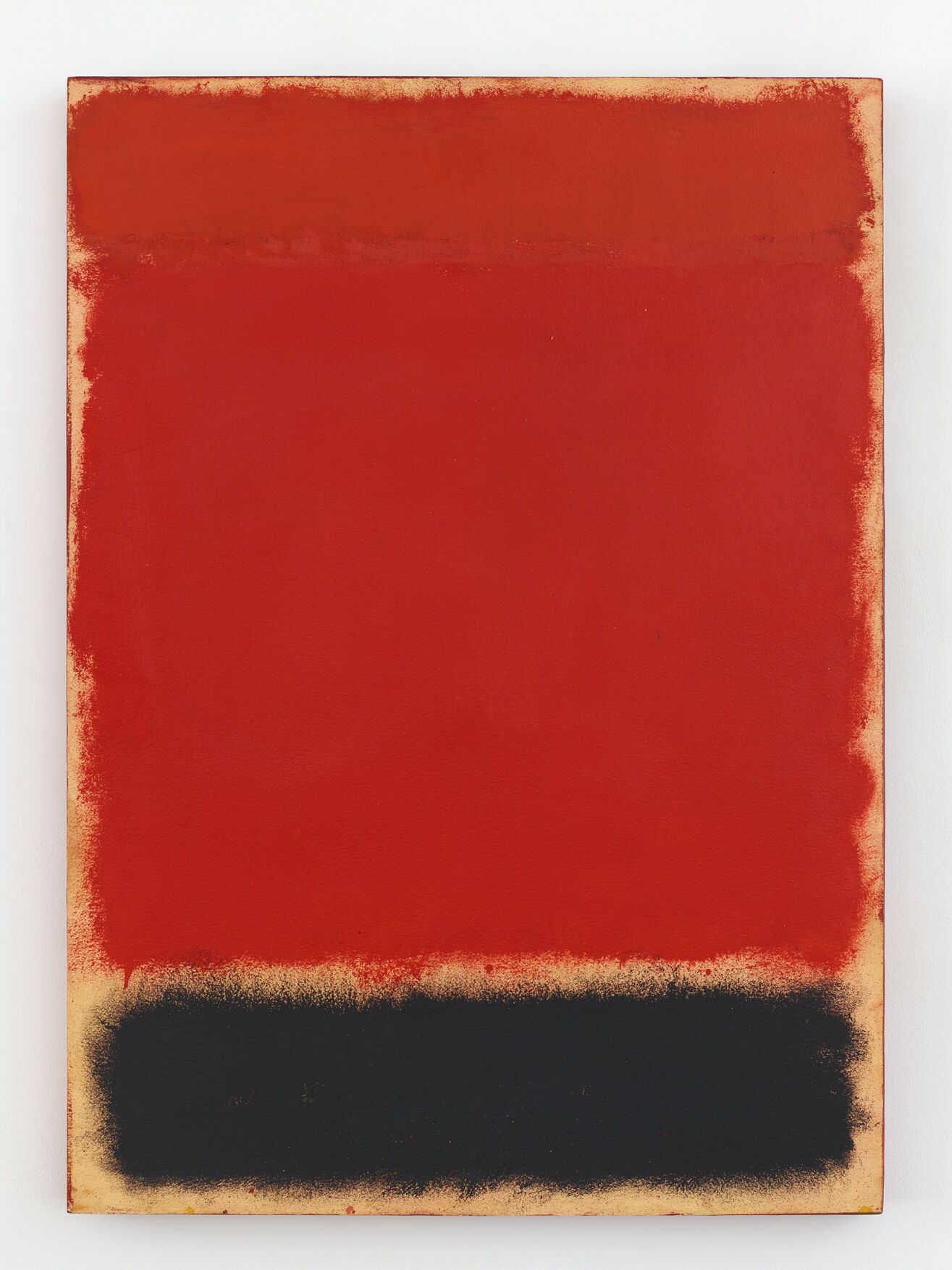Mark Rothko, Composition (1959; oil on paper applied to board, 75.5 x 54 x 2.5 cm)© 1998 Kate Rothko Prizel & Christopher Rothko / 2025, ProLitteris, Zurich