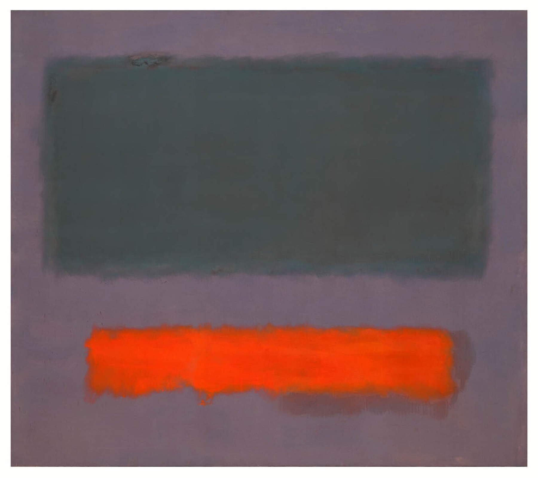 Mark Rothko, Grey, Orange on Maroon, No. 8 (1960; oil on canvas; Rotterdam, Museum Boijmans van Beuningen)