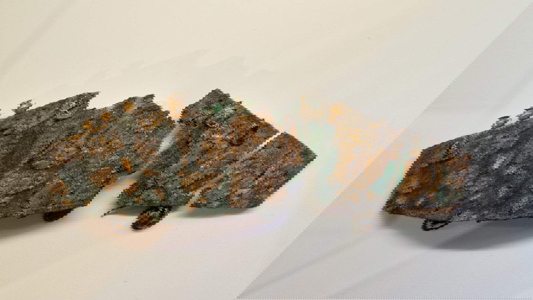 Bronzeschmuck mit Goldtransplantaten. Foto: Archäologisches Nationalmuseum, Tarent