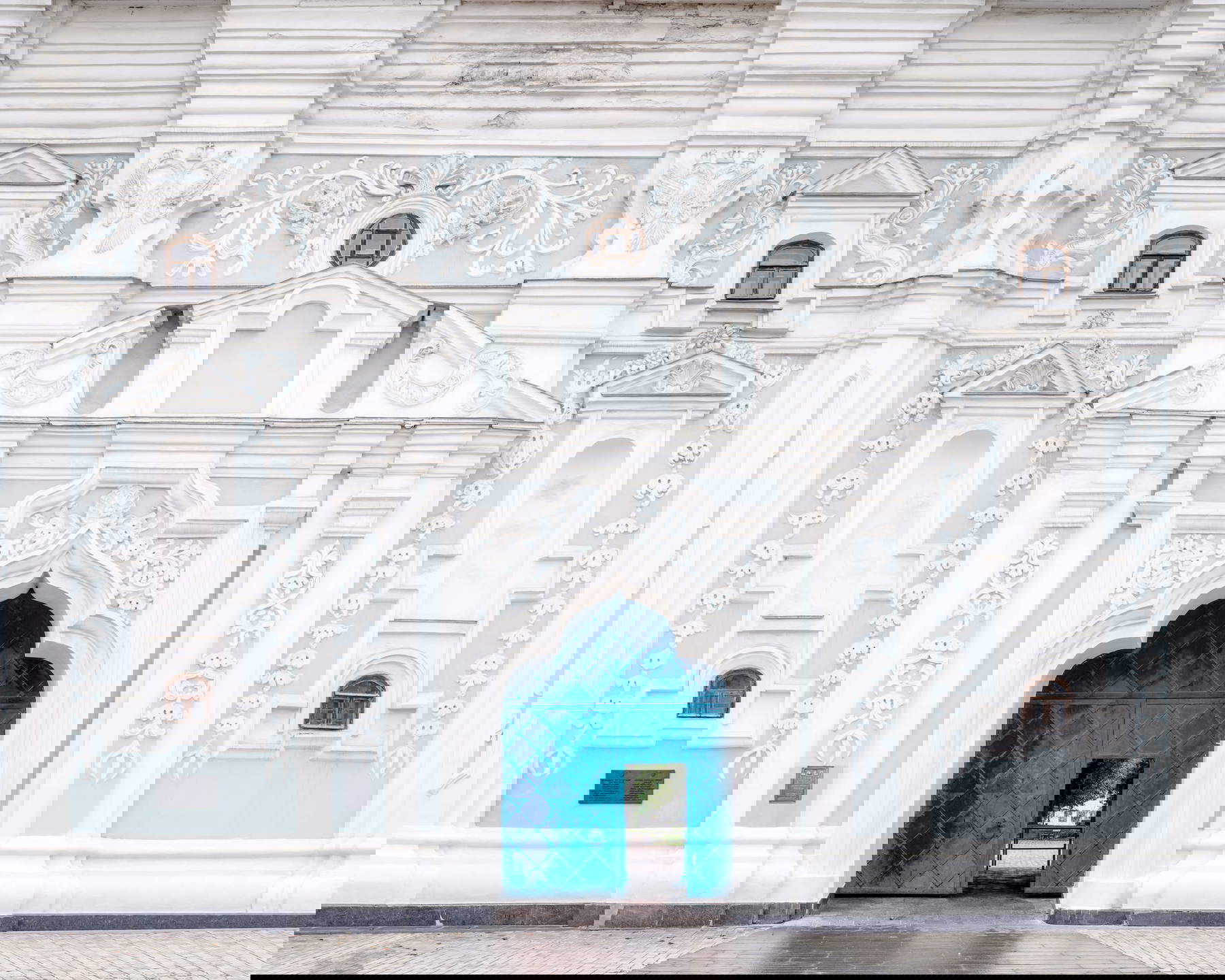 Massimo Listri, Kyiv, Cattedrale di Santa Sofia (2024; fotografia, 180 x 225 cm)