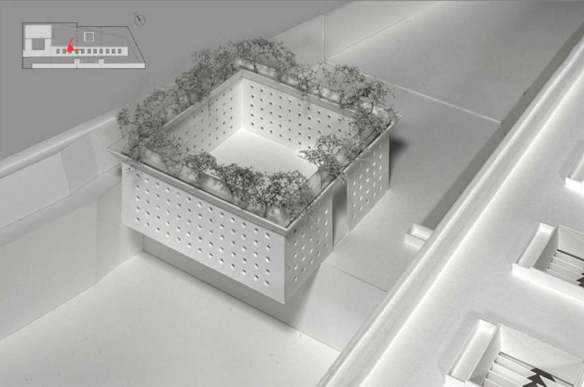 Masterpan Wing Cosenza| Photograph of the 1:100 scale model