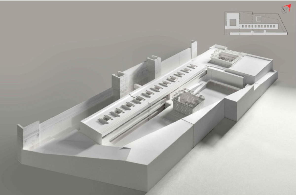 Masterpan Wing Cosenza| Photograph of the 1:100 scale model