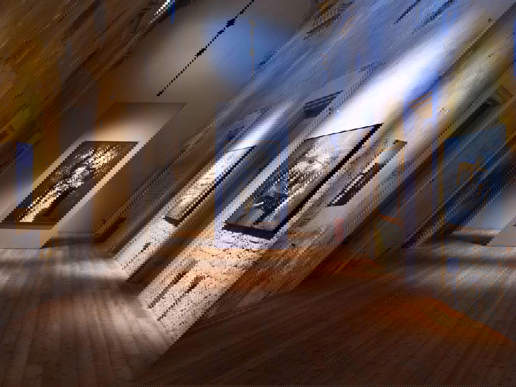 Montage de l'exposition de Bagnacavallo