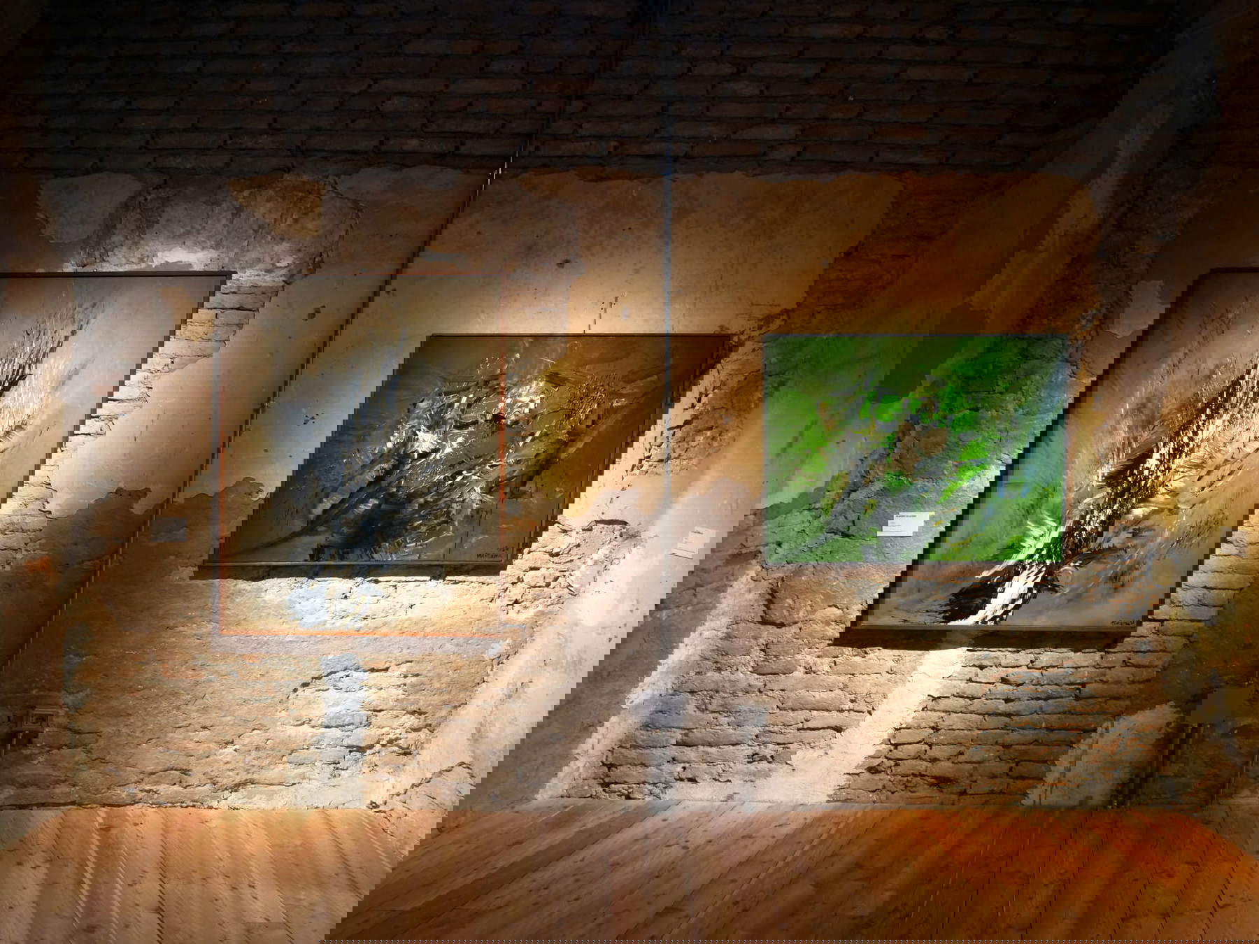 Montage de l'exposition de Bagnacavallo