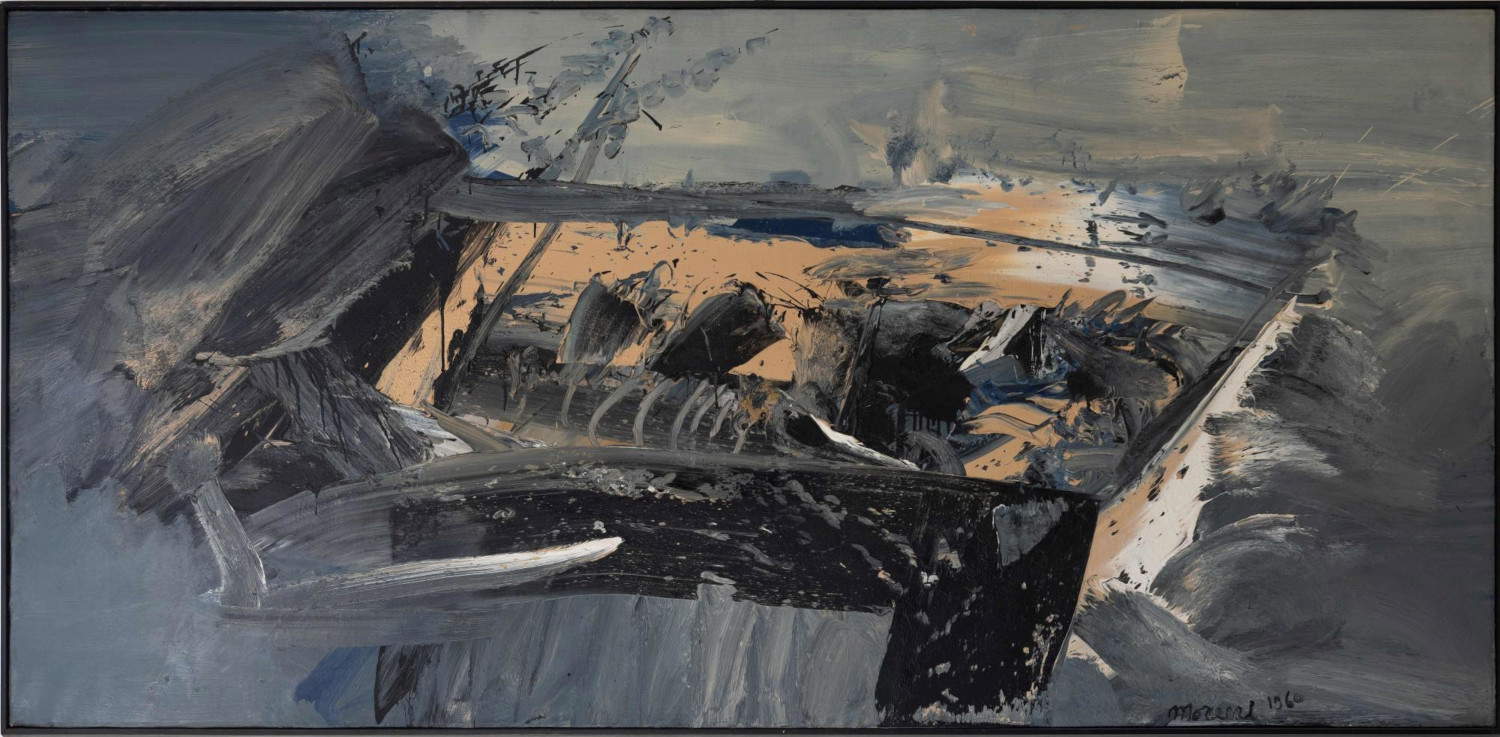 Mattia Moreni, Una tavola di campagna (1959; olio su tela, Collezione privata)