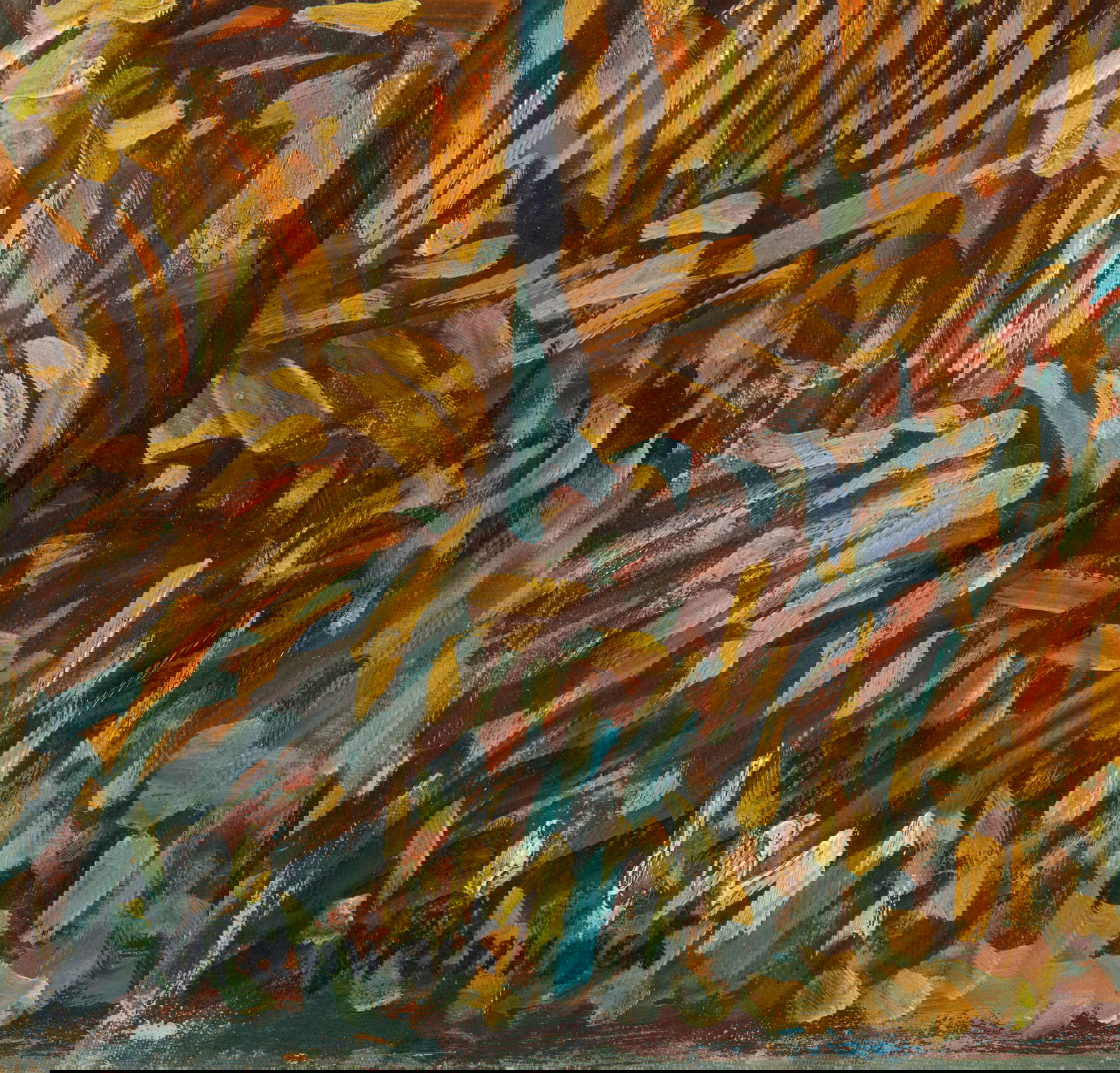 Maurice de Vlaminck, Champ de bl&eacute;, detalle