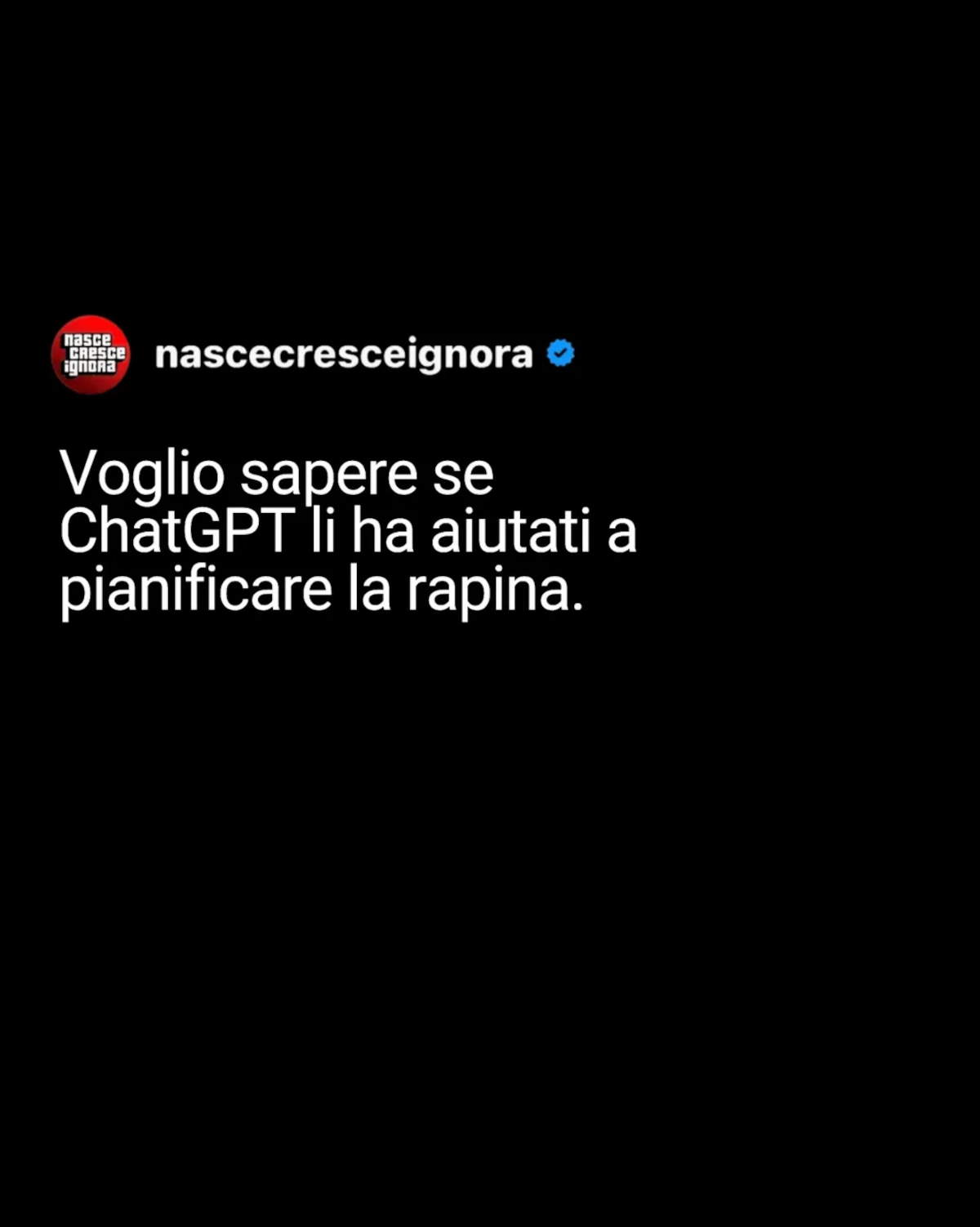 Foto: Instagram /©nascecresceignora