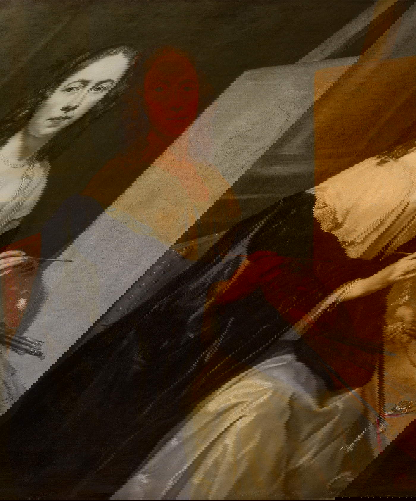 Michaelina Wautier, Autoritratto (1650 circa; olio su tela, 120 x 102 cm; Collezione privata) Foto © Museum of Fine Arts, Boston