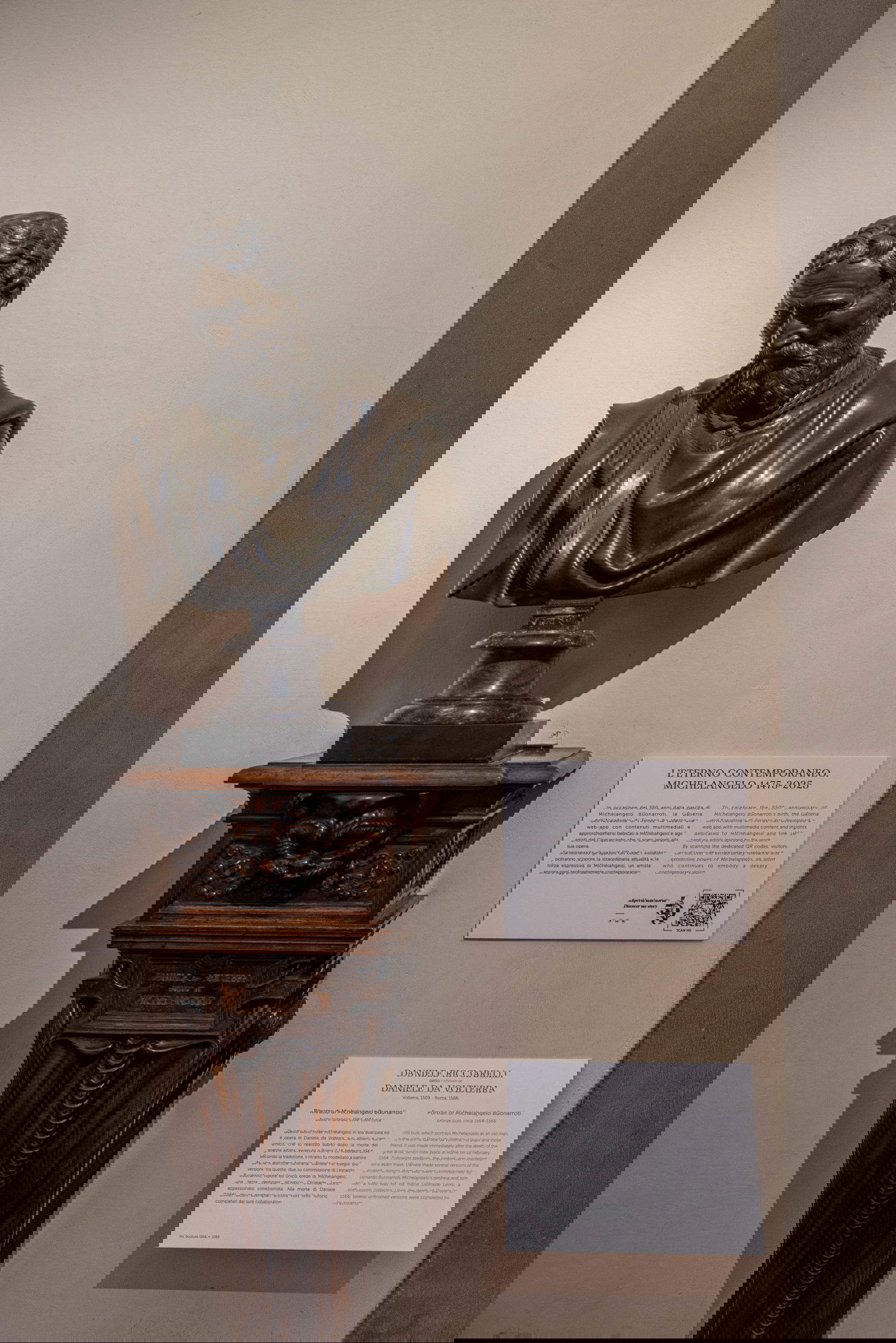 Les lieux et les œuvres de Michel-Ange dans une nouvelle application web. Photo : Opera Laboratories