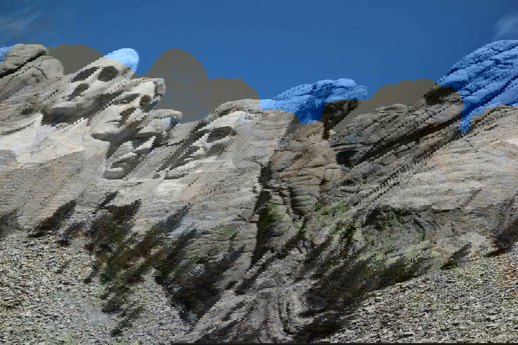 Trump quiere unirse a los cuatro presidentes del Monte Rushmore