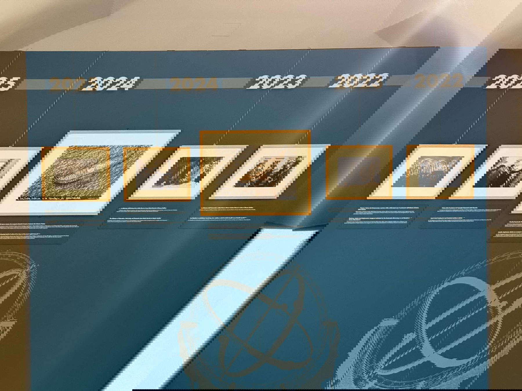 Aménagement de l'exposition