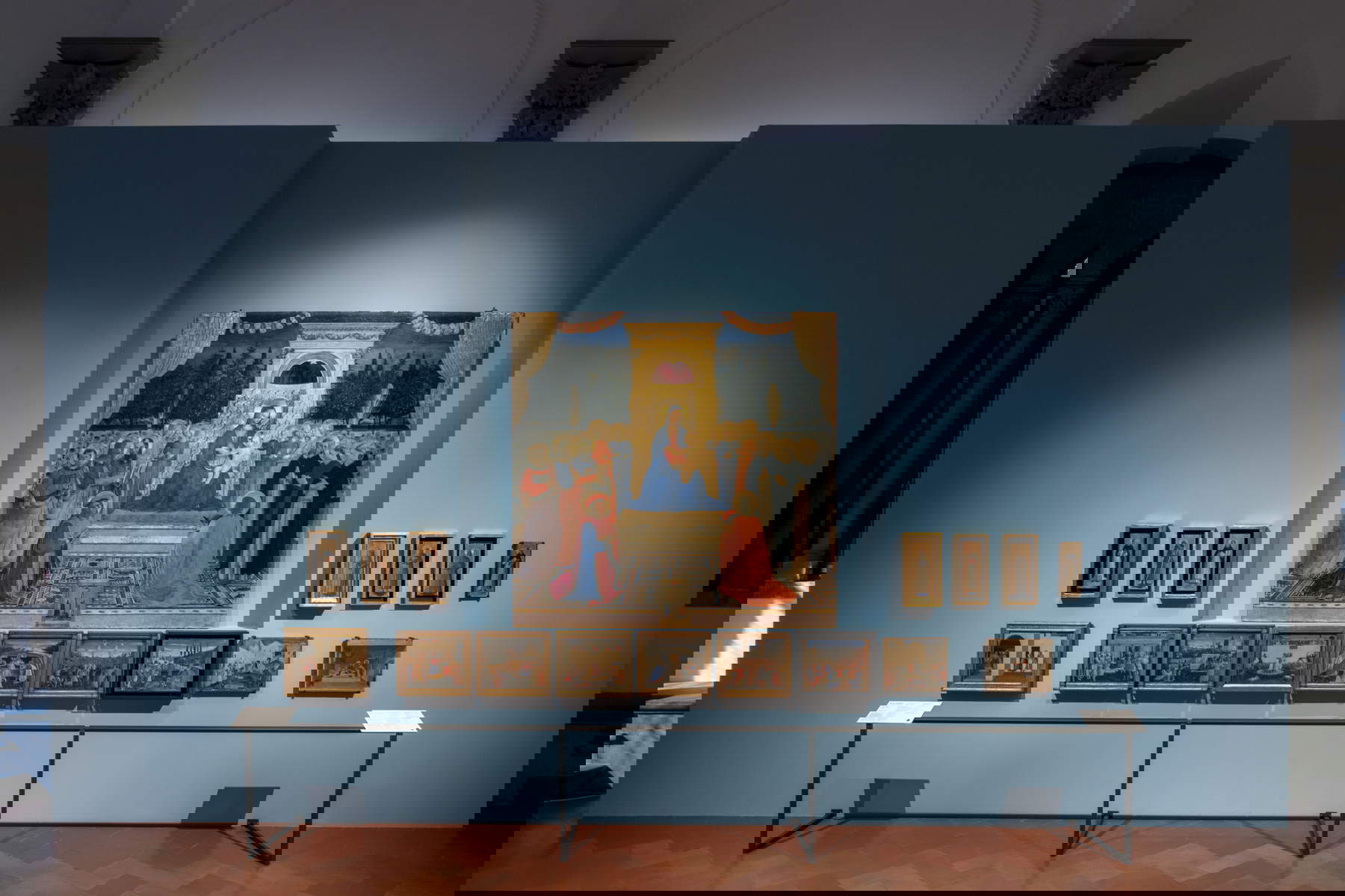 Beato Angelico, exhibition views, Palazzo Strozzi and Museo di San Marco, Florence, 2025. Photo: Ela Bialkowska, OKNO Studio