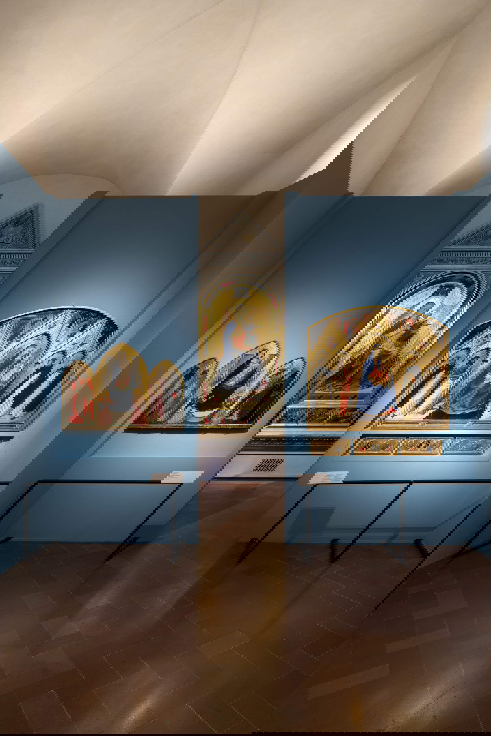 Beato Angelico, exhibition views, Palazzo Strozzi and Museo di San Marco, Florence, 2025. Photo: Ela Bialkowska, OKNO Studio