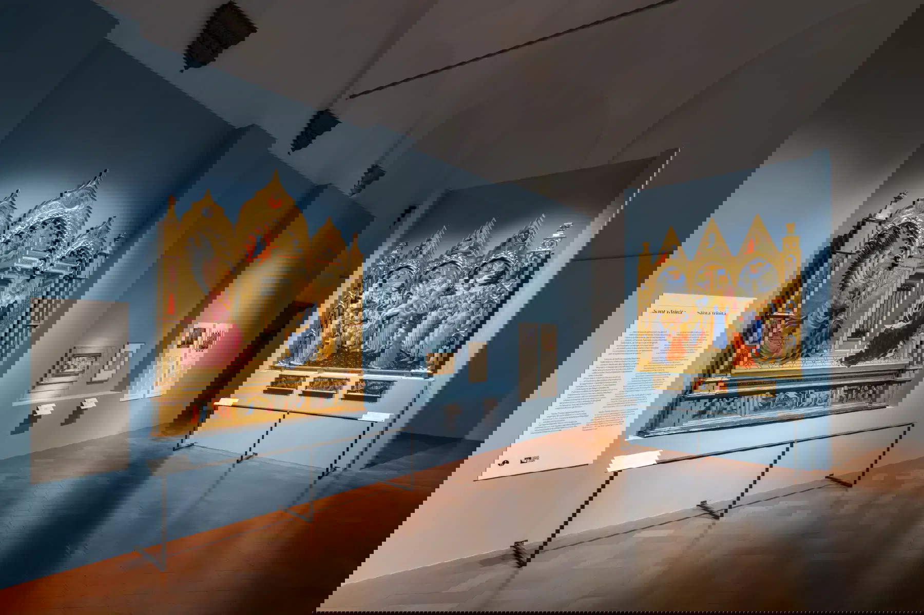 Beato Angelico, exhibition views, Palazzo Strozzi and Museo di San Marco, Florence, 2025. Photo: Ela Bialkowska, OKNO Studio