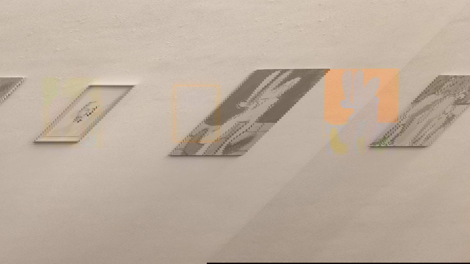 Allestimenti della mostra Cartamodello di Cesare Biratoni