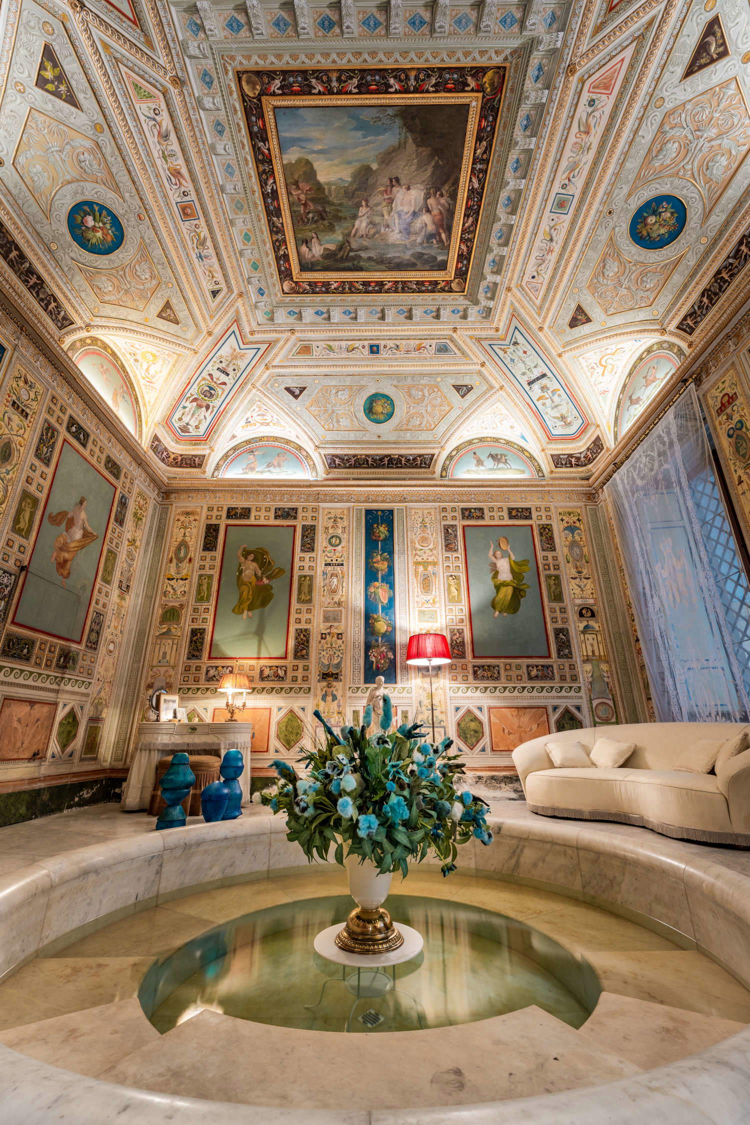 Montage de l'exposition. Photo : Marco Parolin