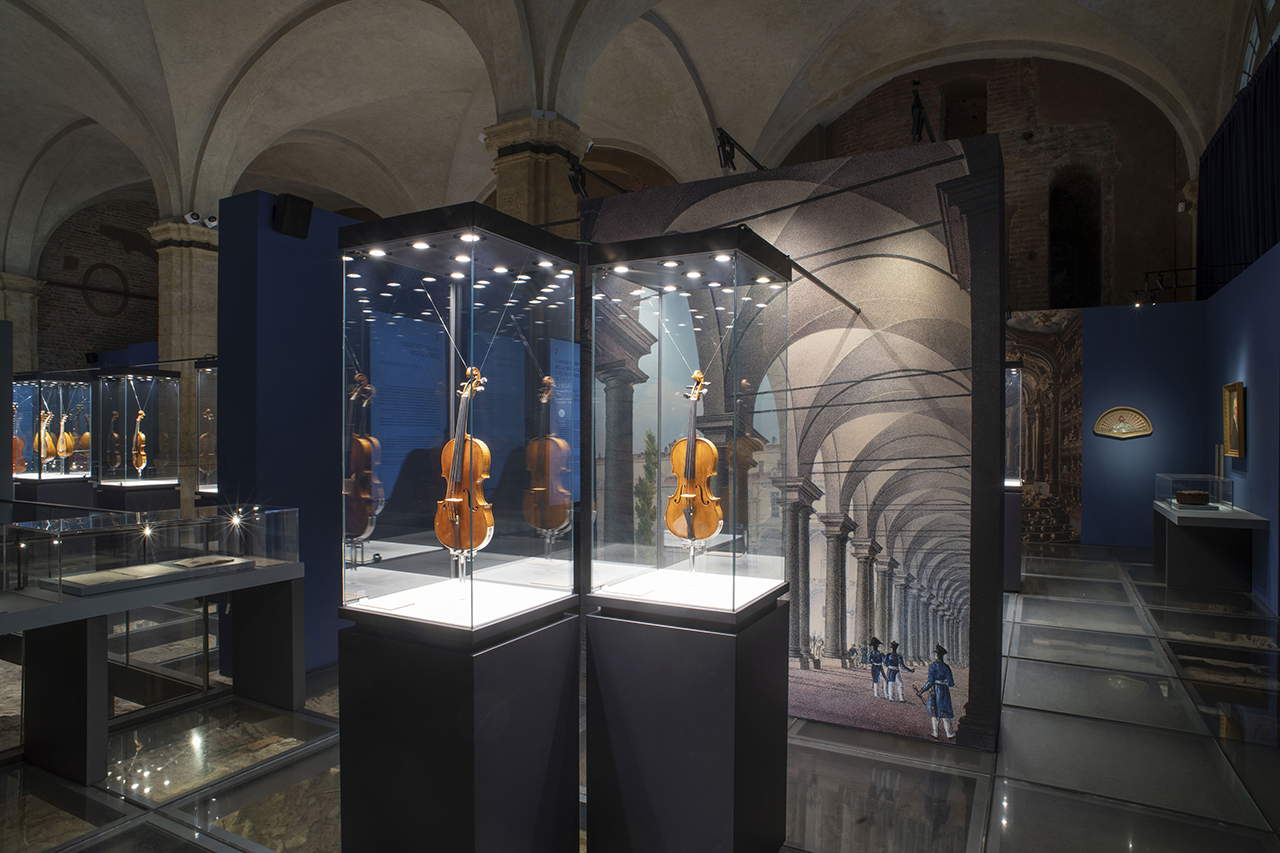 Exhibition layouts. Ph. Studio Gonella