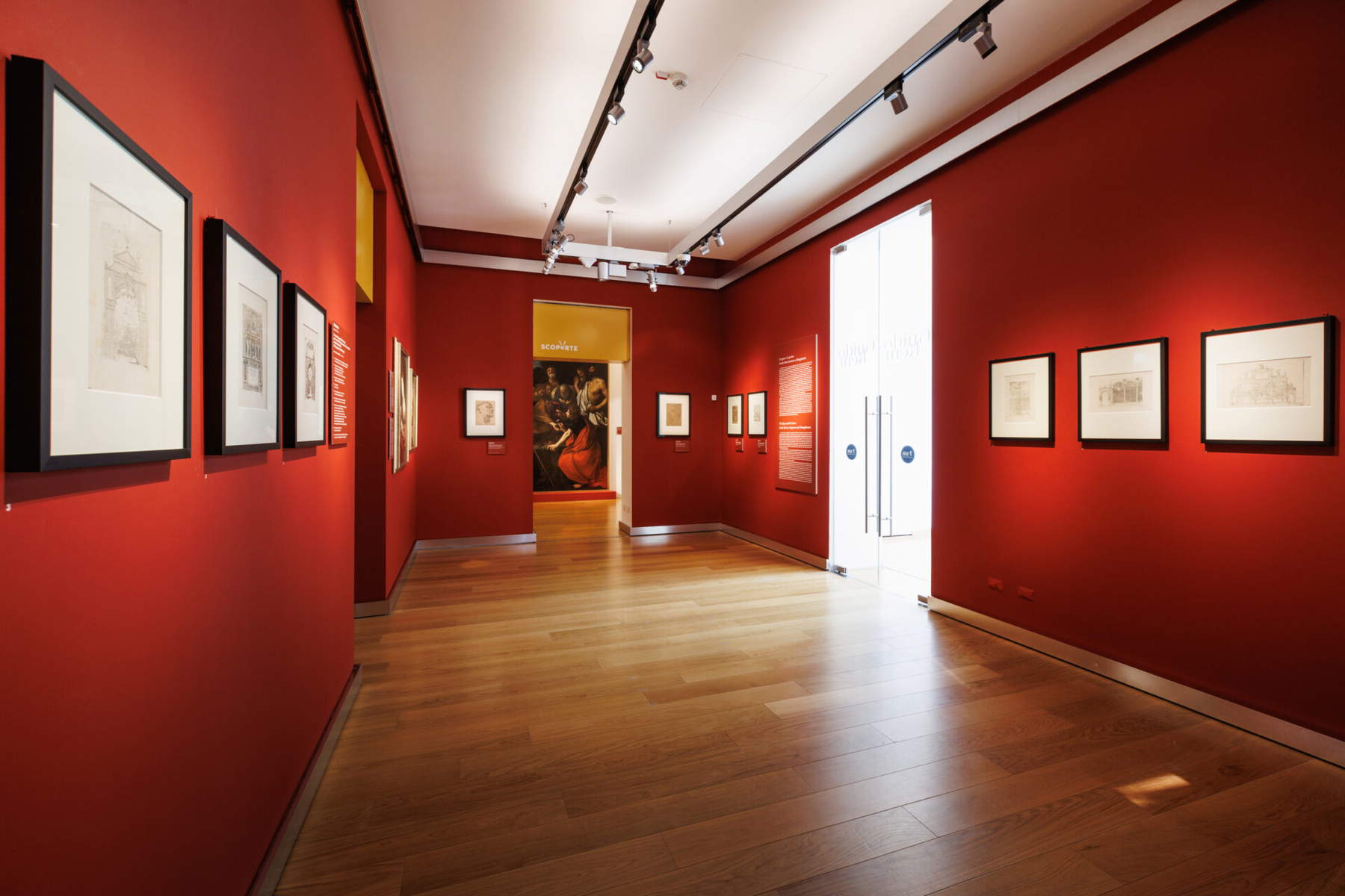 Layout der Ausstellung. Foto: Giuliano Berti / Musei Reali Torino