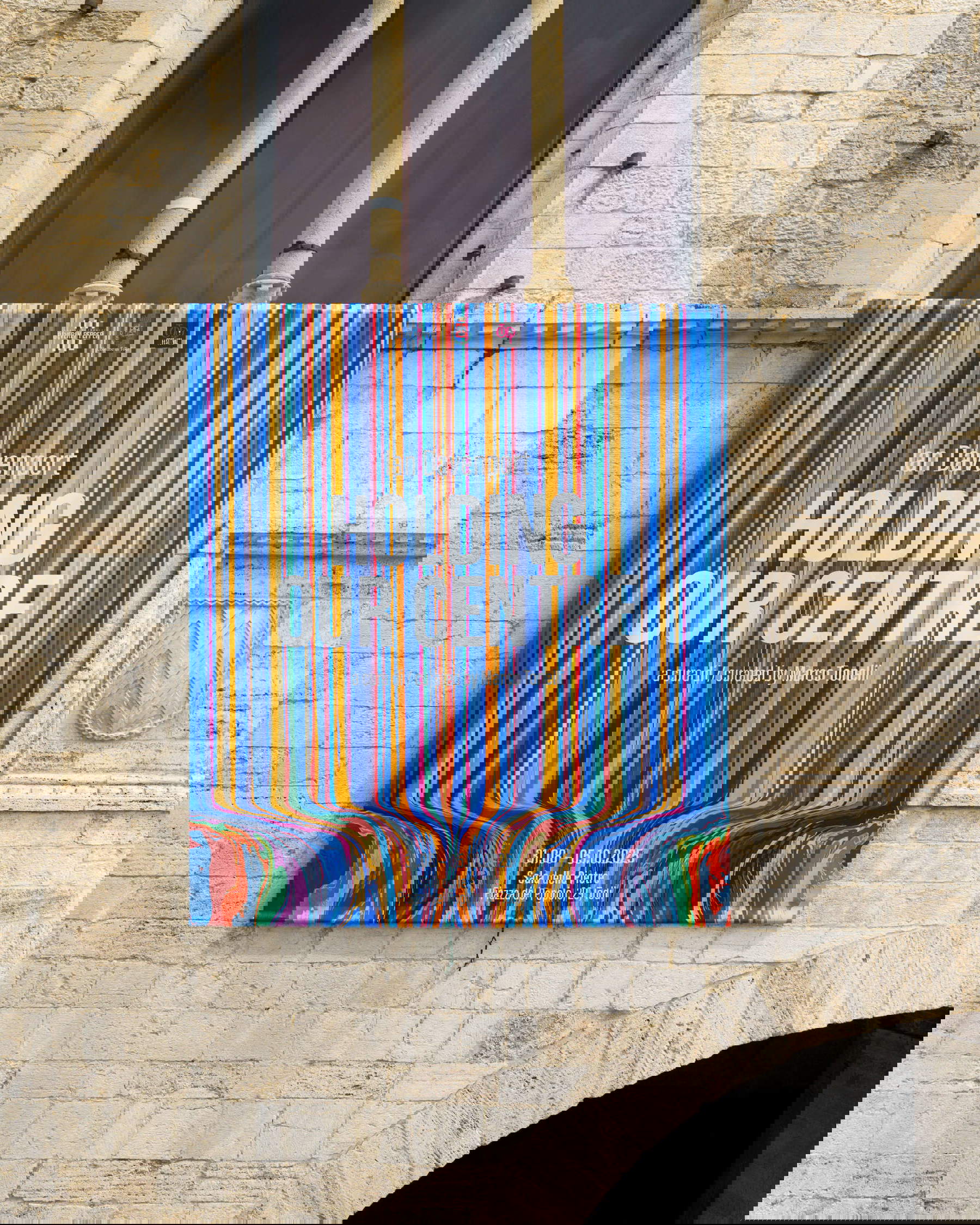 Allestimenti della mostra Ian Davenport. Holding Our Centre