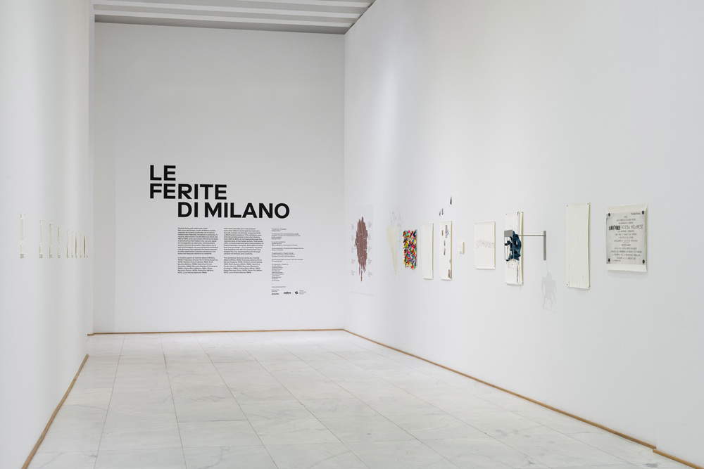 Allestimento della mostra Allestimento della mostra