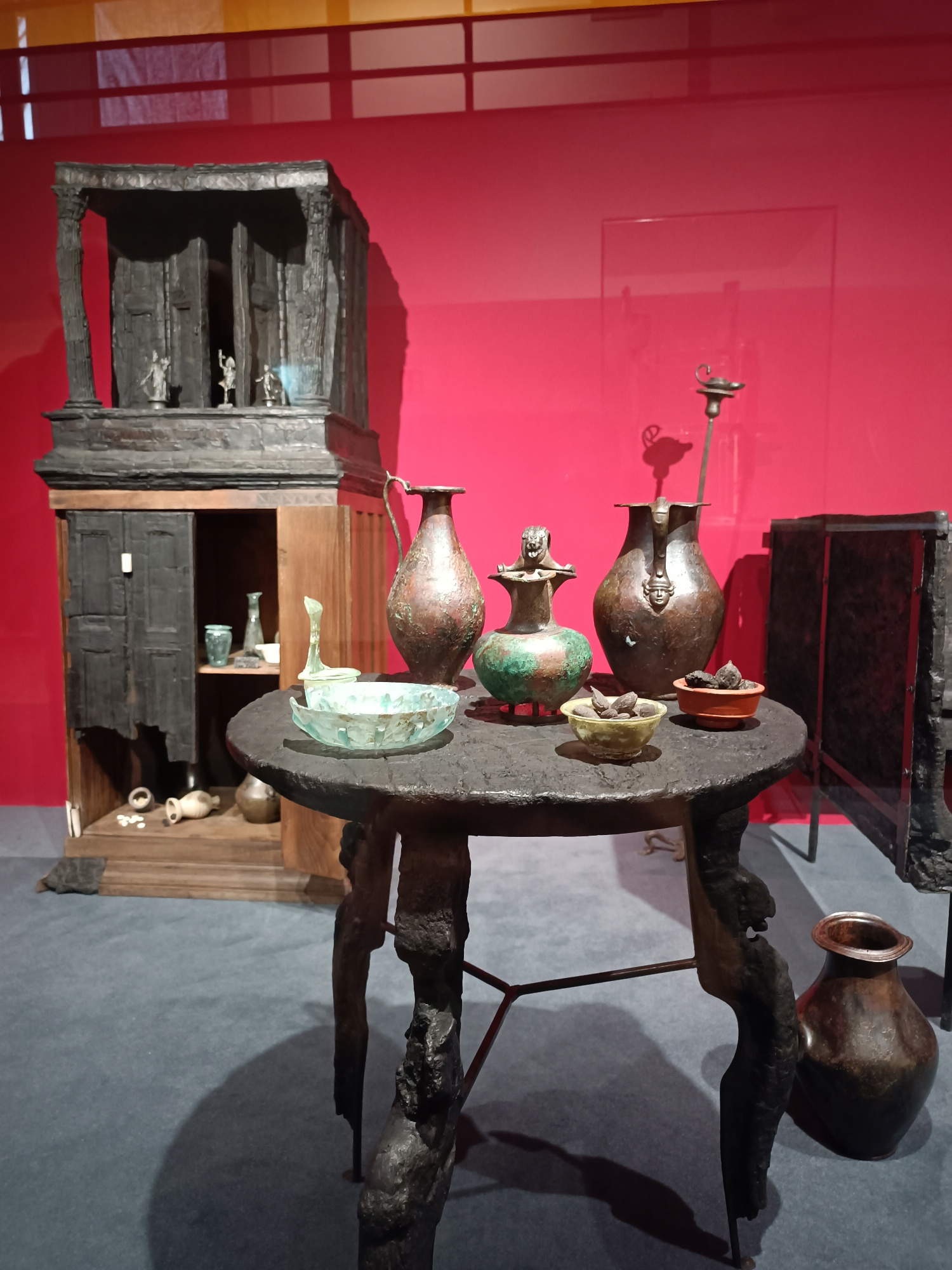 Los objetos de madera que sobrevivieron a la erupción del 79 d.C.