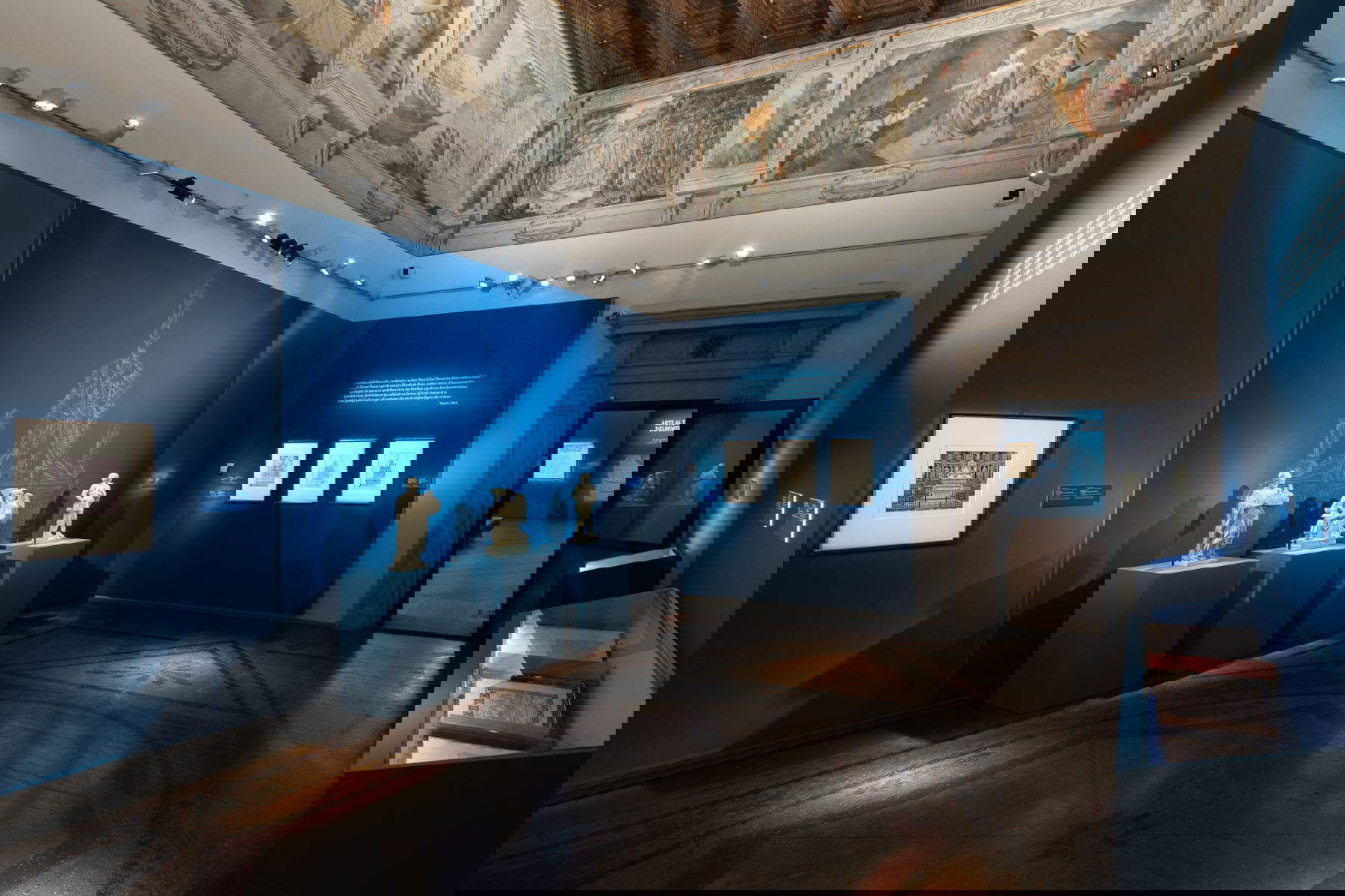 Installationsansicht der Ausstellung 