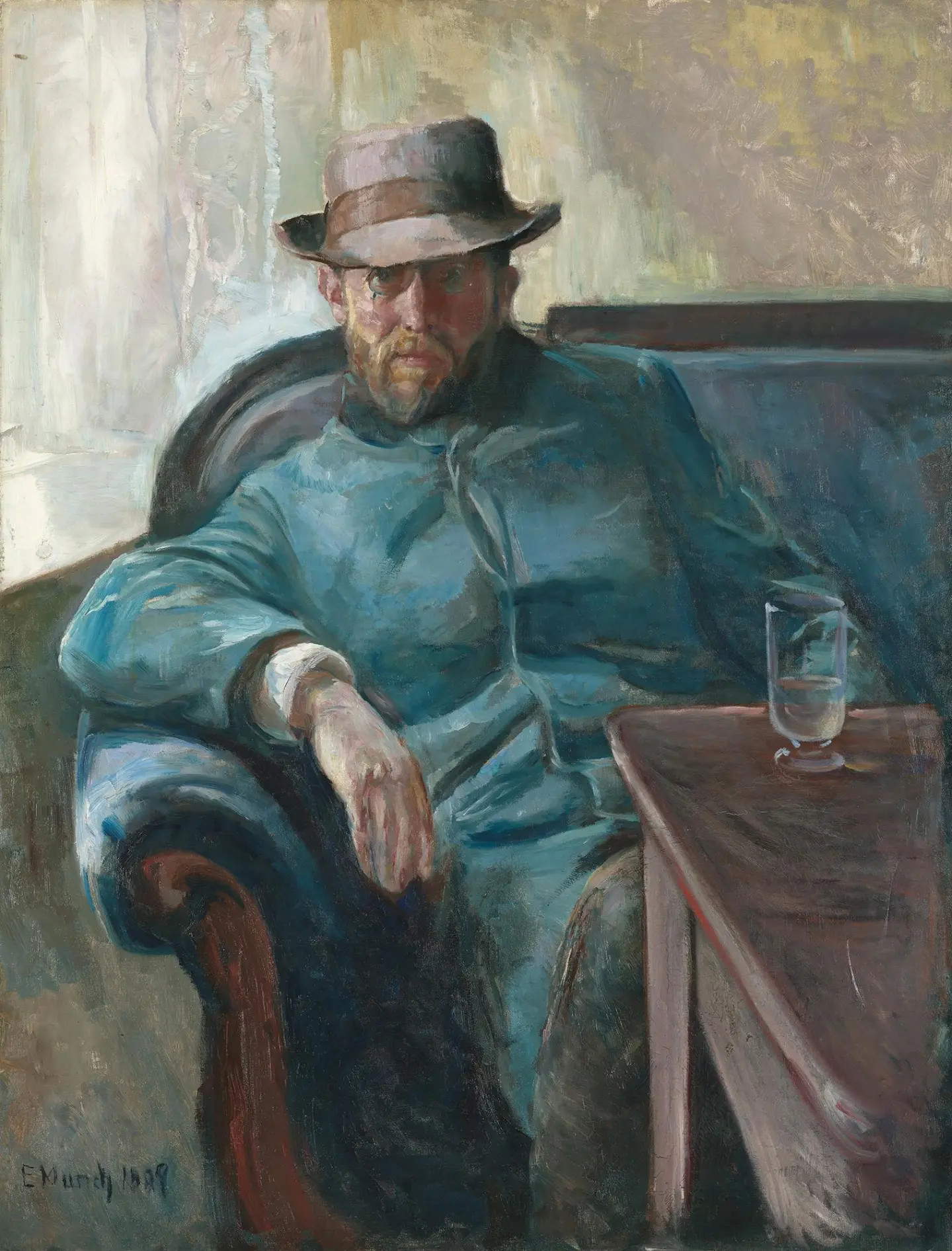 Edvard Munch, Hans Jaeger (1889) © Nasjonalmuseet. Foto: Nasjonalmuseet/Børre Høstland
