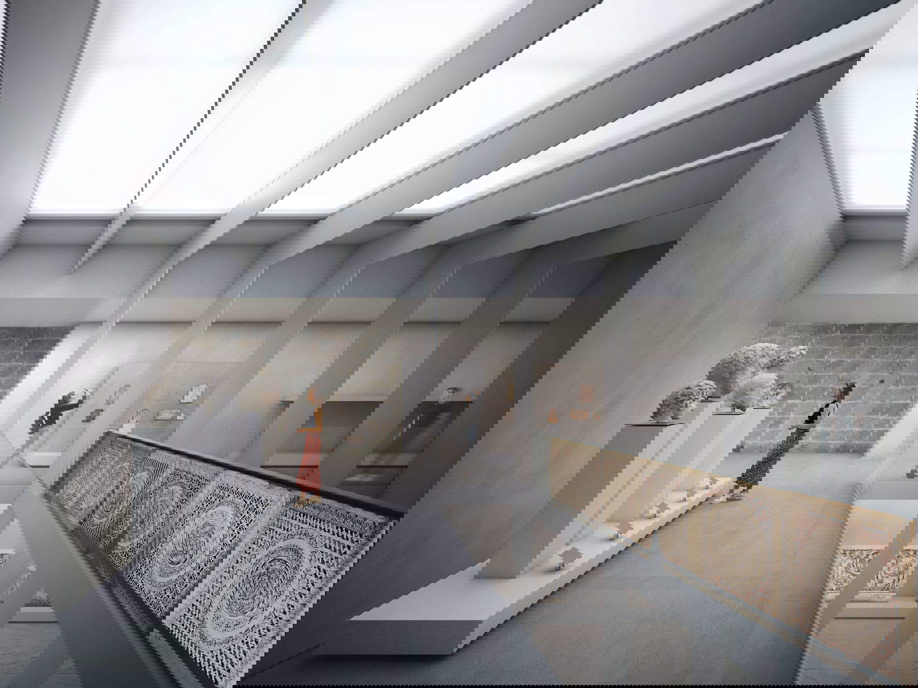 Rendering del futuro Museo delle Antichit&agrave; di Pisa